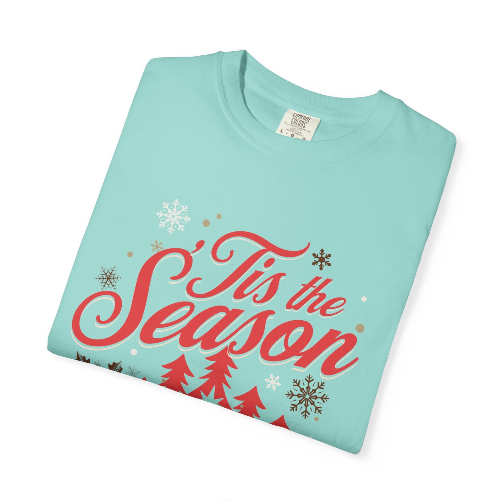 Tis the Season to Celebrate Jesus Christmas T-Shirt Christian Graphic Tee