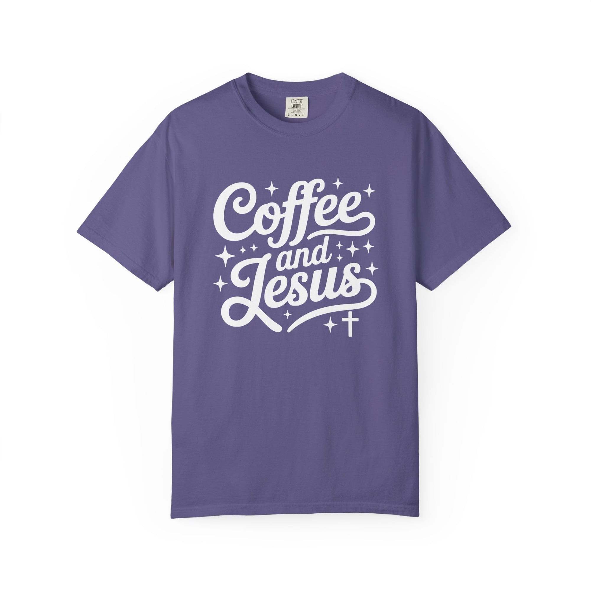 Coffee and Jesus Tee Christian Faith Graphic Unisex T-Shirt - Sydney So Sweet