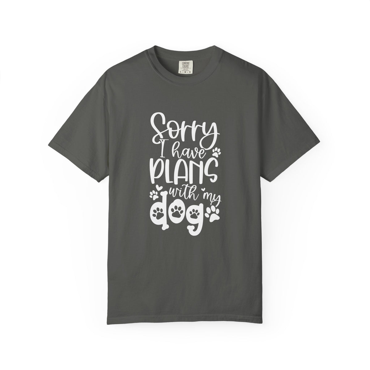 Sorry I Have Plans with My Dog T-Shirt Dog Mom Graphic Tee
