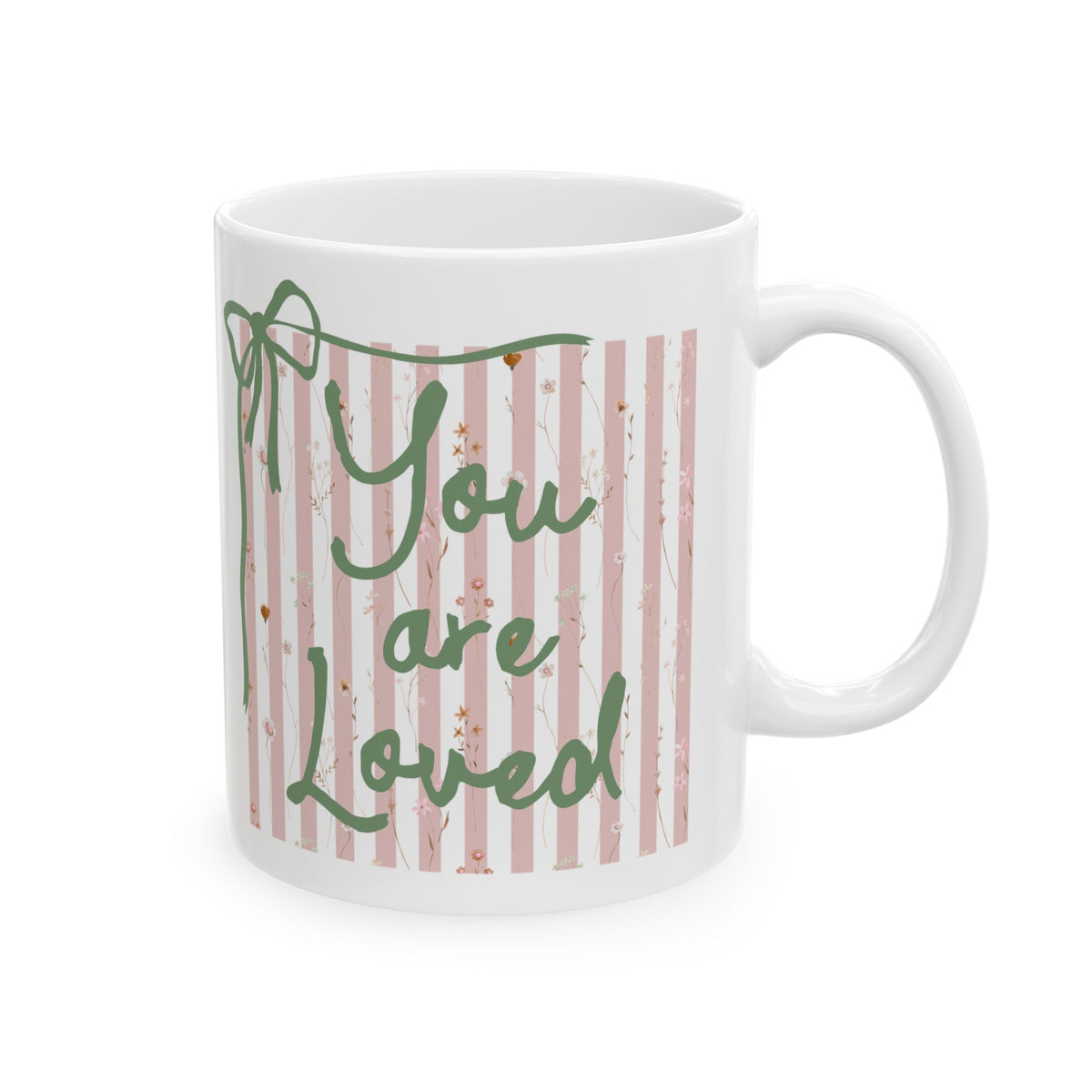 You are Loved John 3:16 Inspirational Ceramic Mug Coffee Cup (11oz & 15oz)