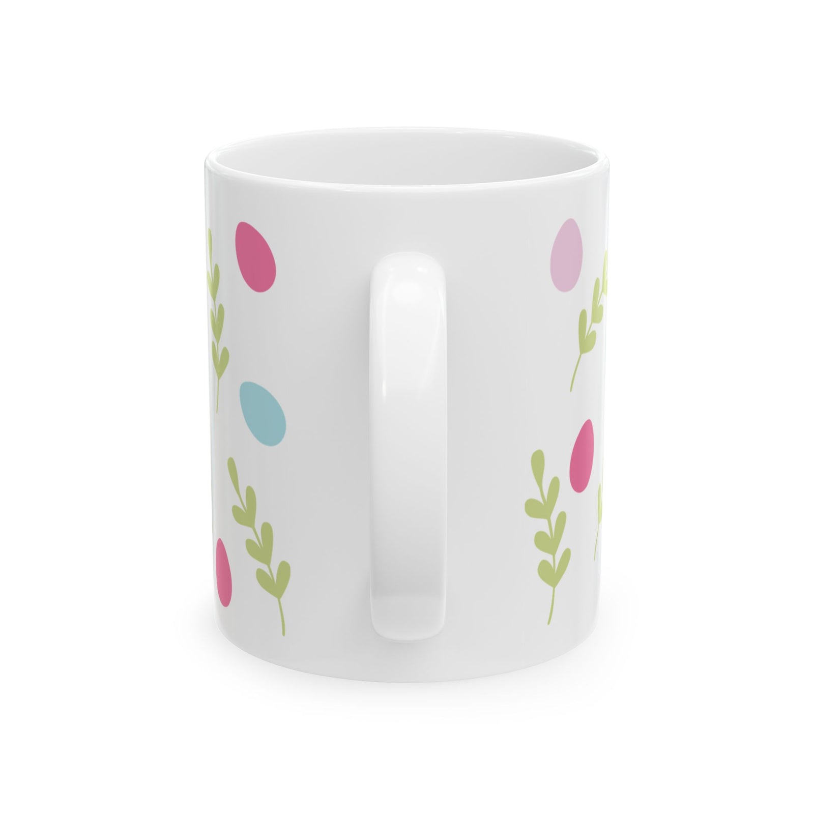 Egg Hunt Cute Ceramic Mug Coffee Cup (11oz & 15oz)