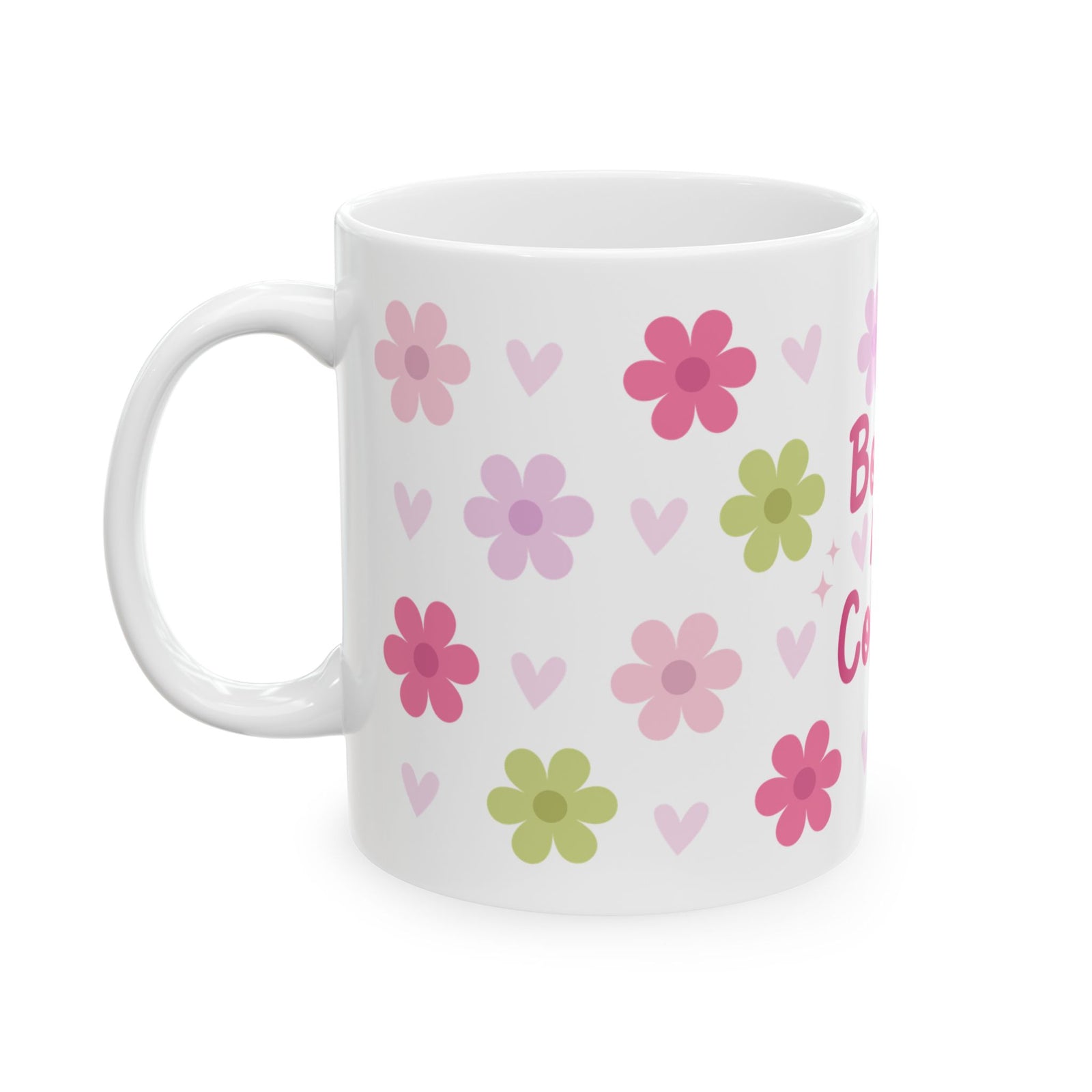 Books and Coffee Cute Ceramic Mug Coffee Cup (11oz & 15oz) - Sydney So Sweet