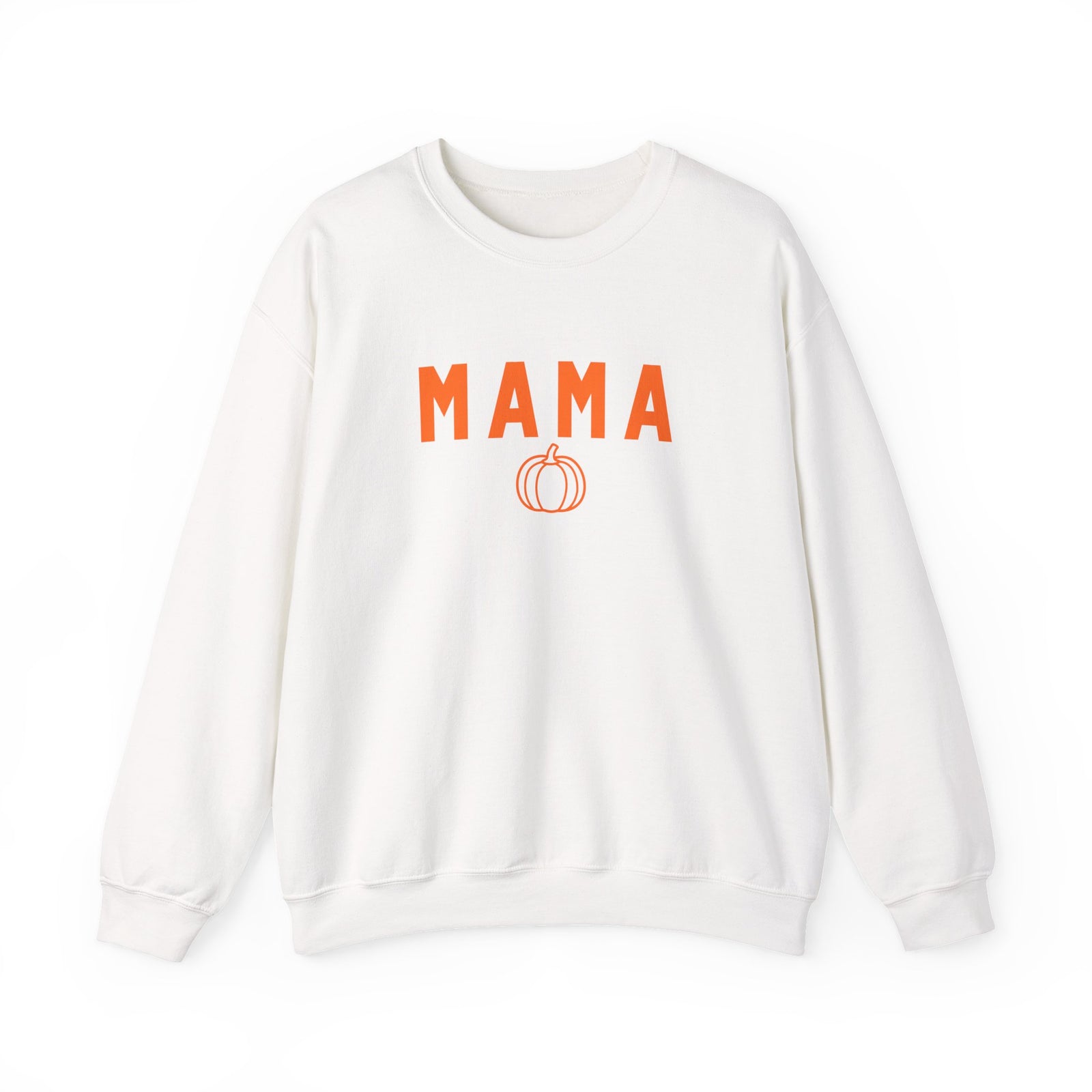 Mama Pumpkin Crewneck Sweatshirt Fall Mom Autumn Pullover