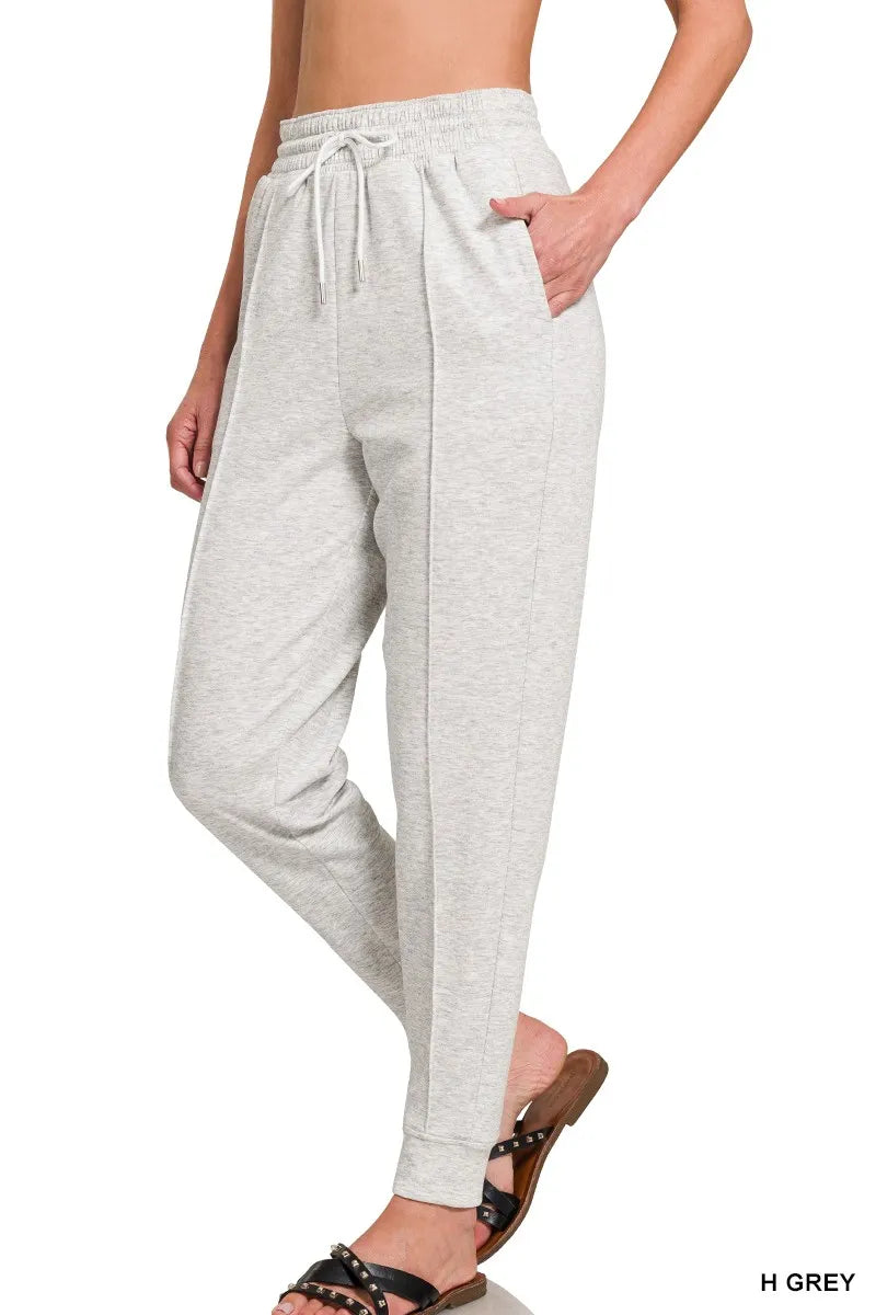 Zenana Drawstring Sweatpants with Pockets - Sydney So Sweet