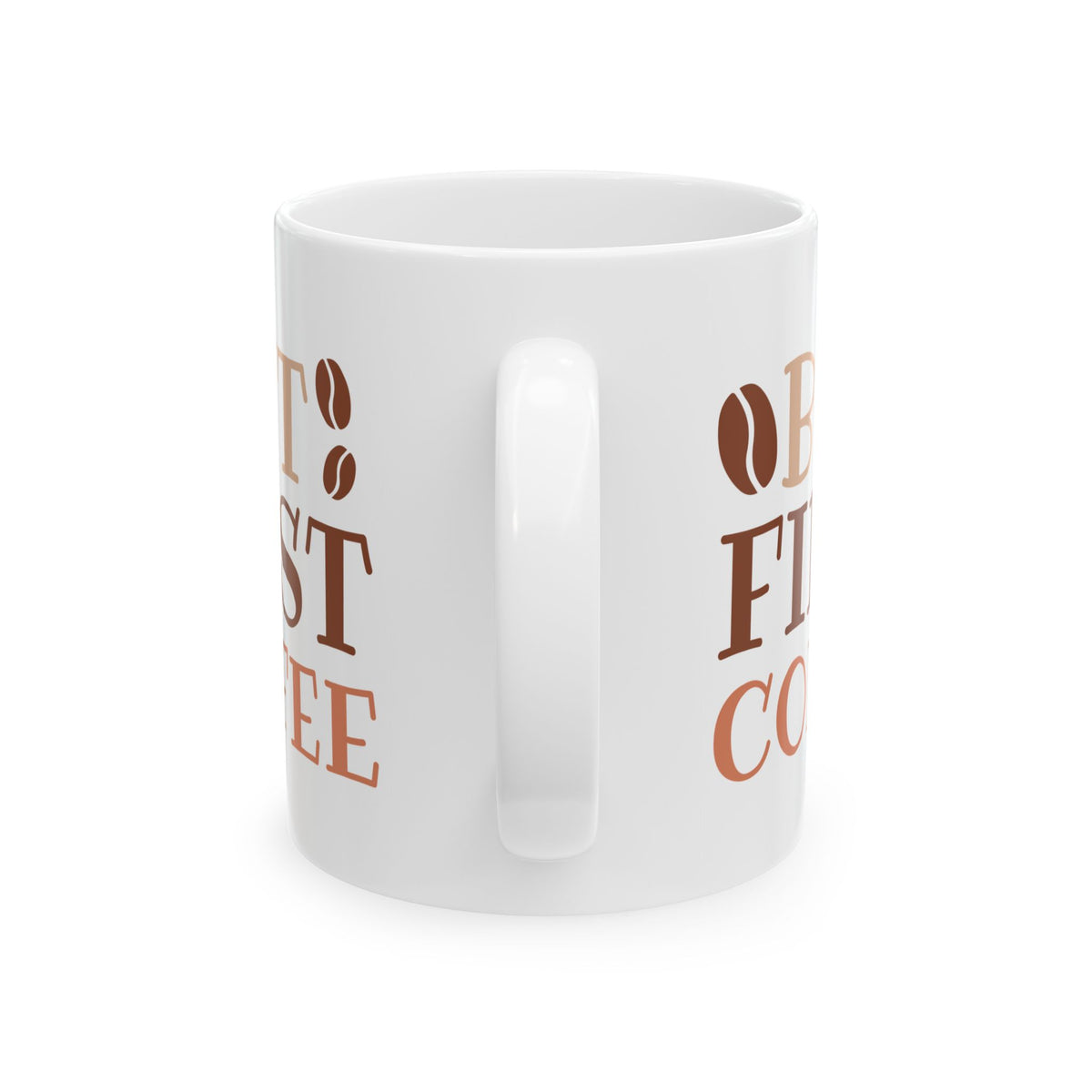 Best First Coffee Cute Ceramic Mug Coffee Cup (11oz & 15oz)