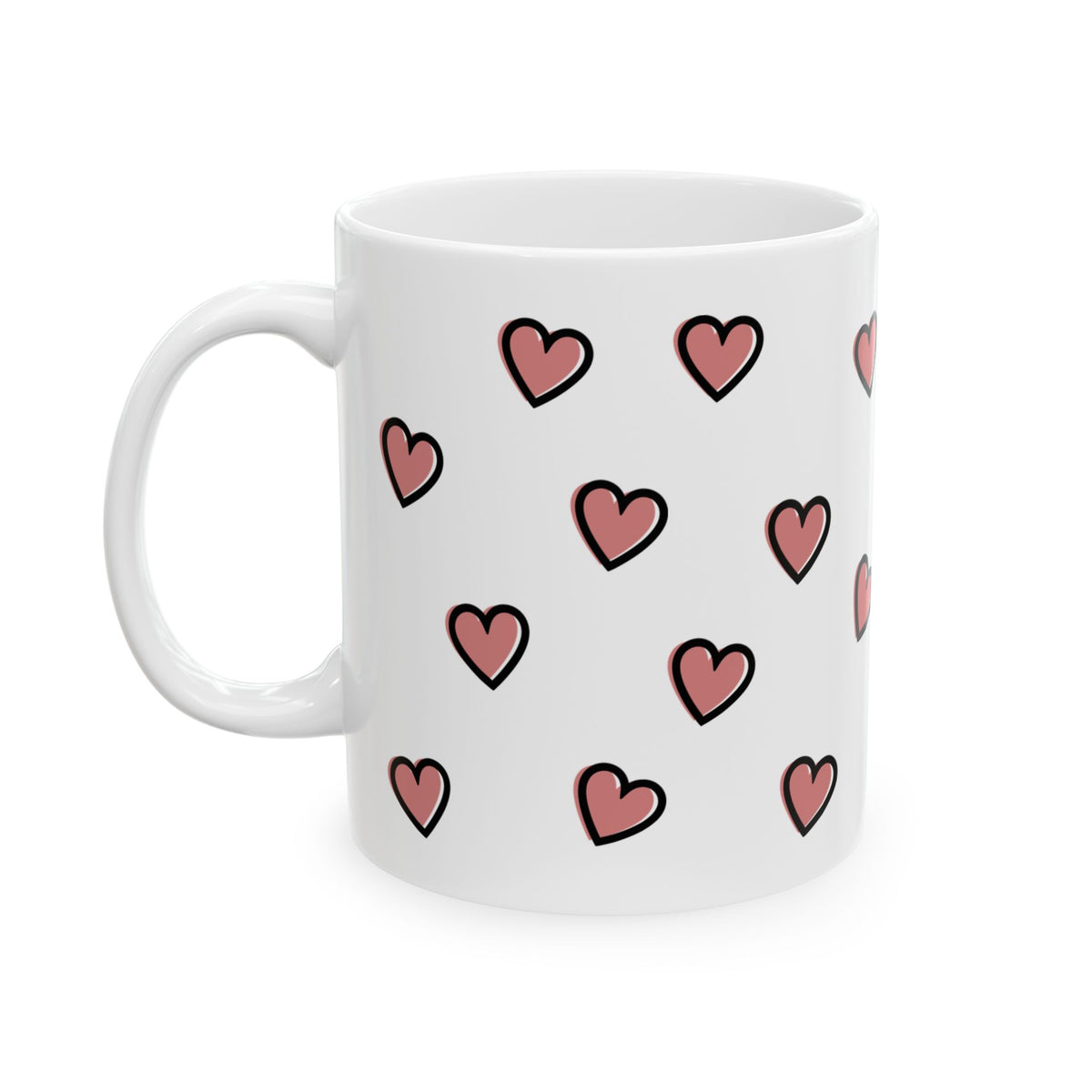 Believe Worship Love Cute Ceramic Mug Coffee Cup (11oz & 15oz)