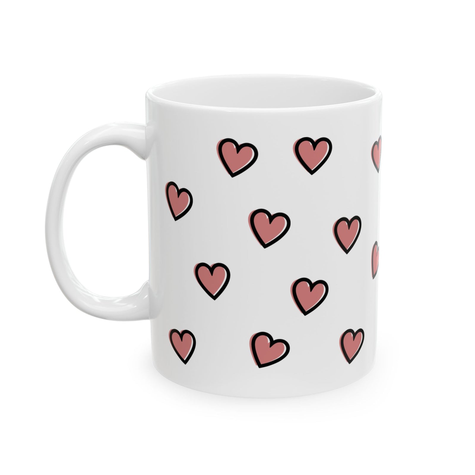 Believe Worship Love Cute Ceramic Mug Coffee Cup (11oz & 15oz)