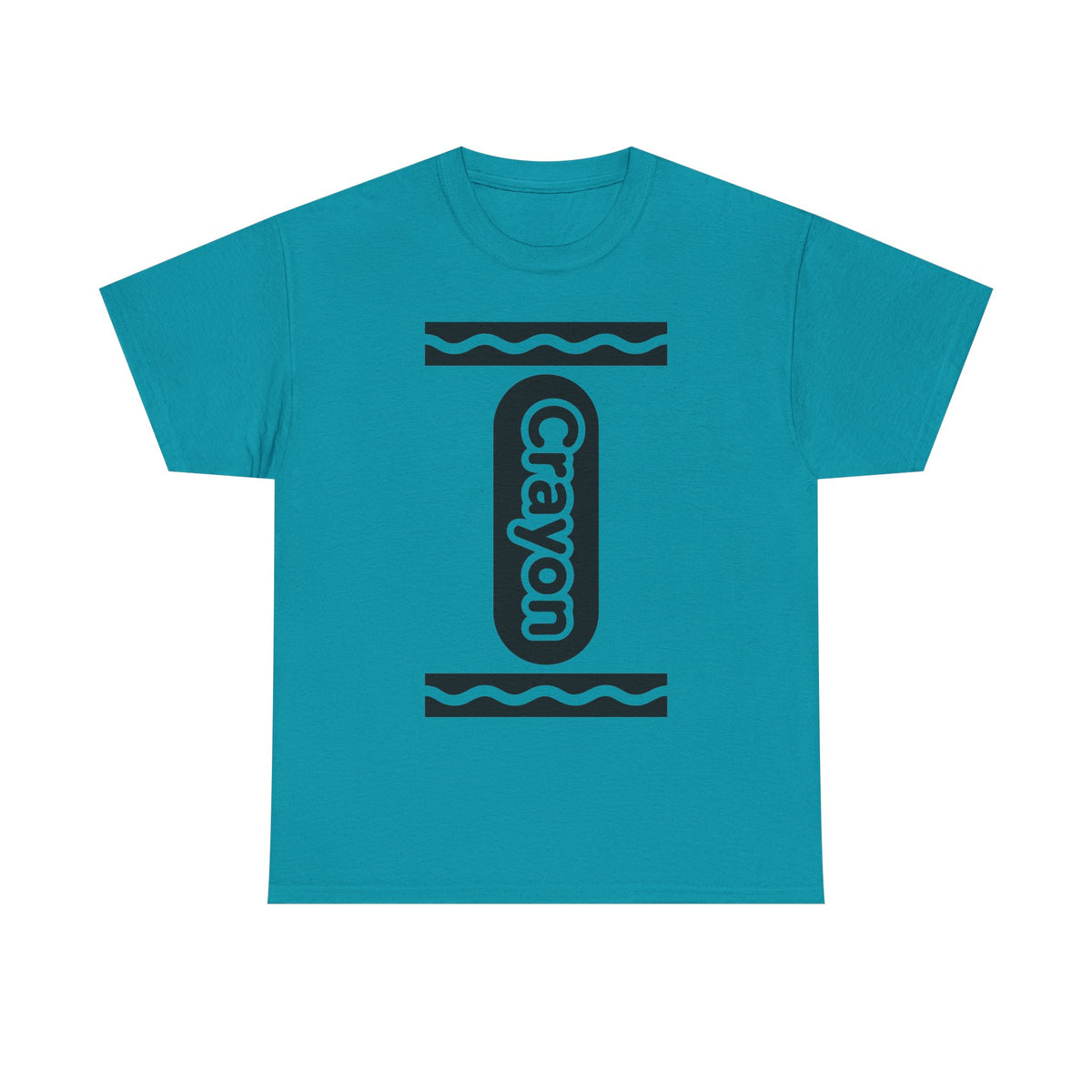 Crayon Costume Tee Retro Crayon Graphic T-Shirt