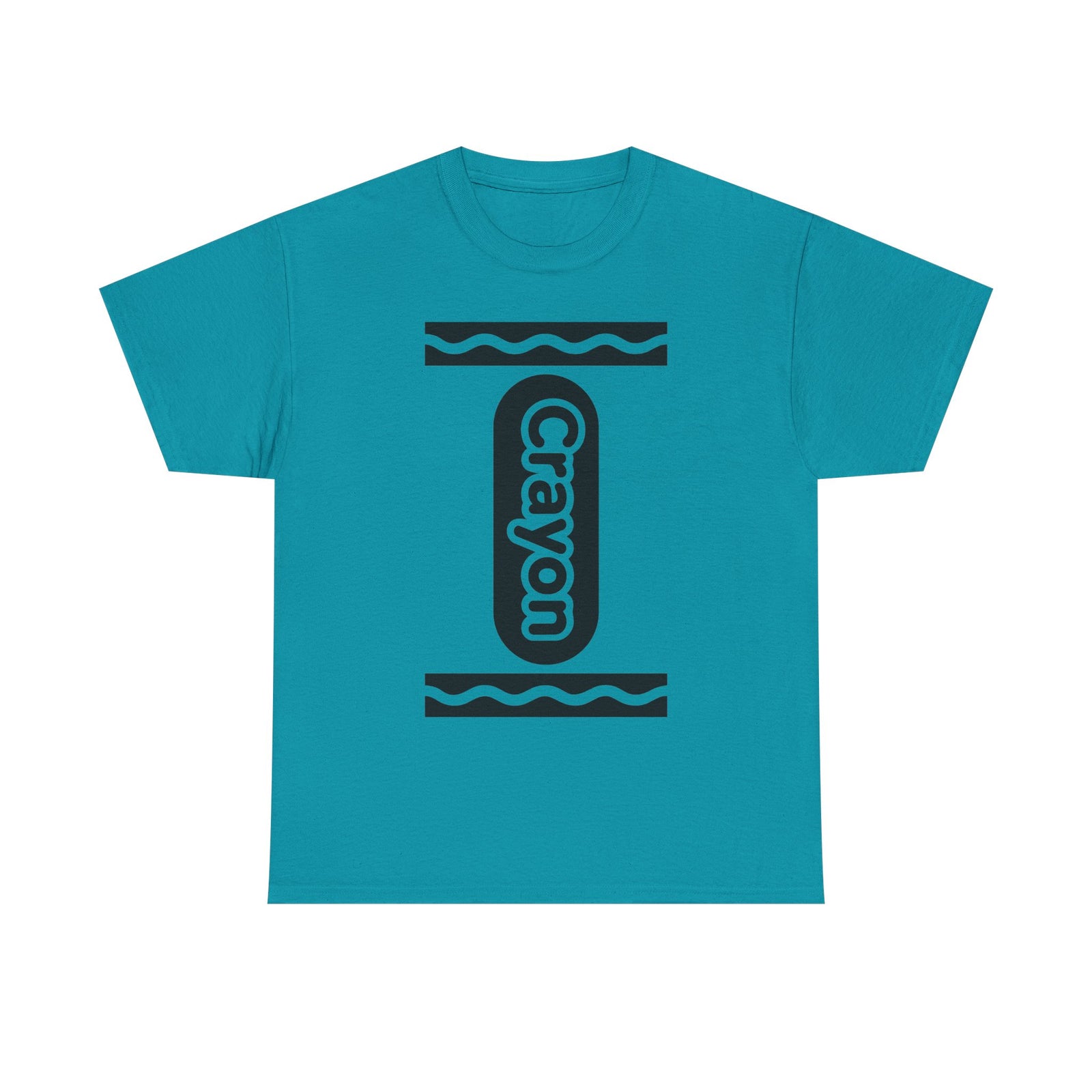 Crayon Costume Tee Retro Crayon Graphic T-Shirt