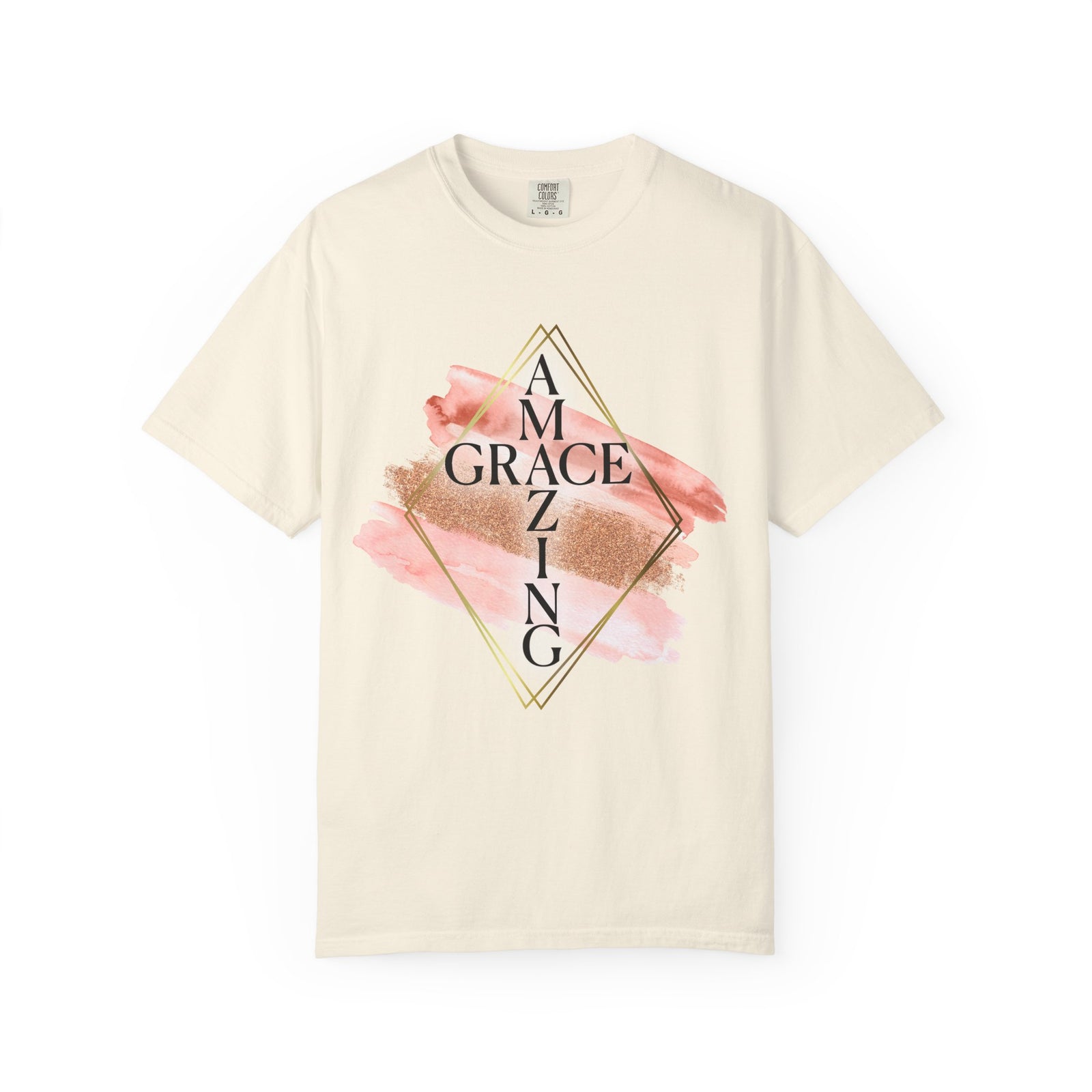 Amazing Grace Christian Graphic T-Shirt Unisex Short Sleeve Tee - Sydney So Sweet