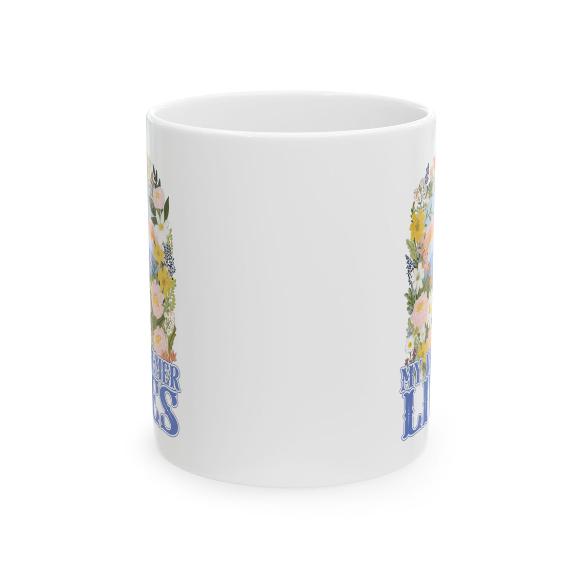 My Redeemer Lives Easter Christian Ceramic Mug Coffee Cup (11oz & 15oz)