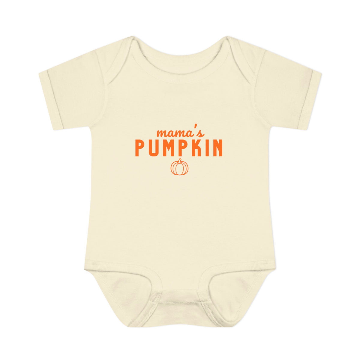 Mama's Pumpkin Infant Bodysuit Cute Fall Baby Onesie