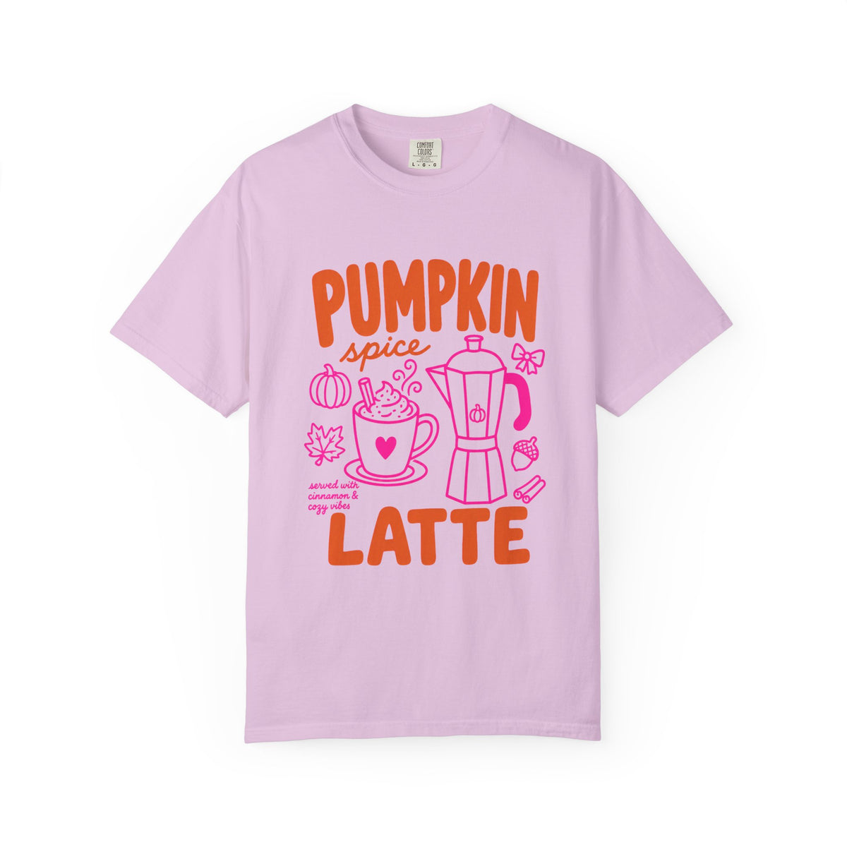 Pumpkin Spice Latte T‑Shirt Retro Fall Coffee Graphic Tee