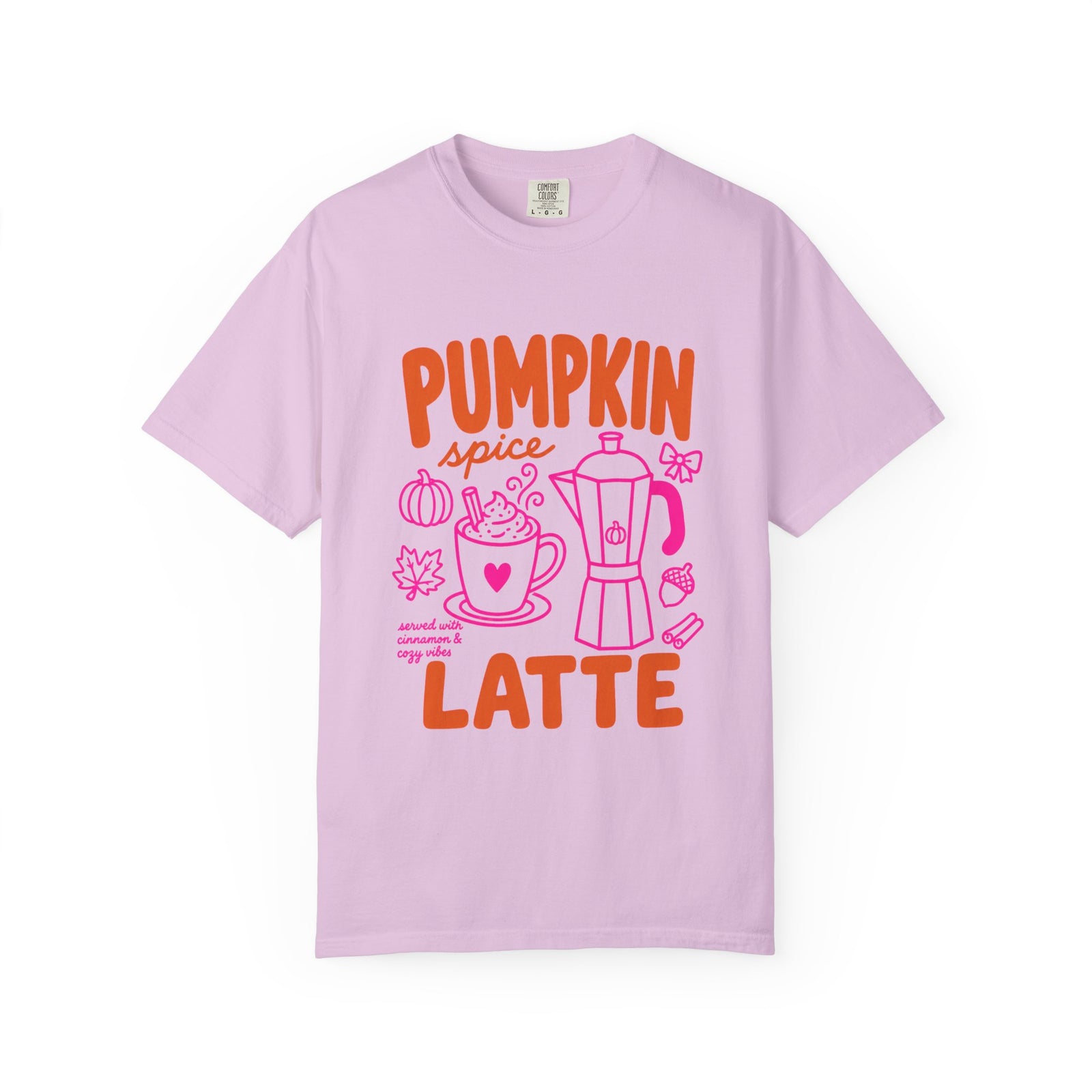 Pumpkin Spice Latte T‑Shirt Retro Fall Coffee Graphic Tee
