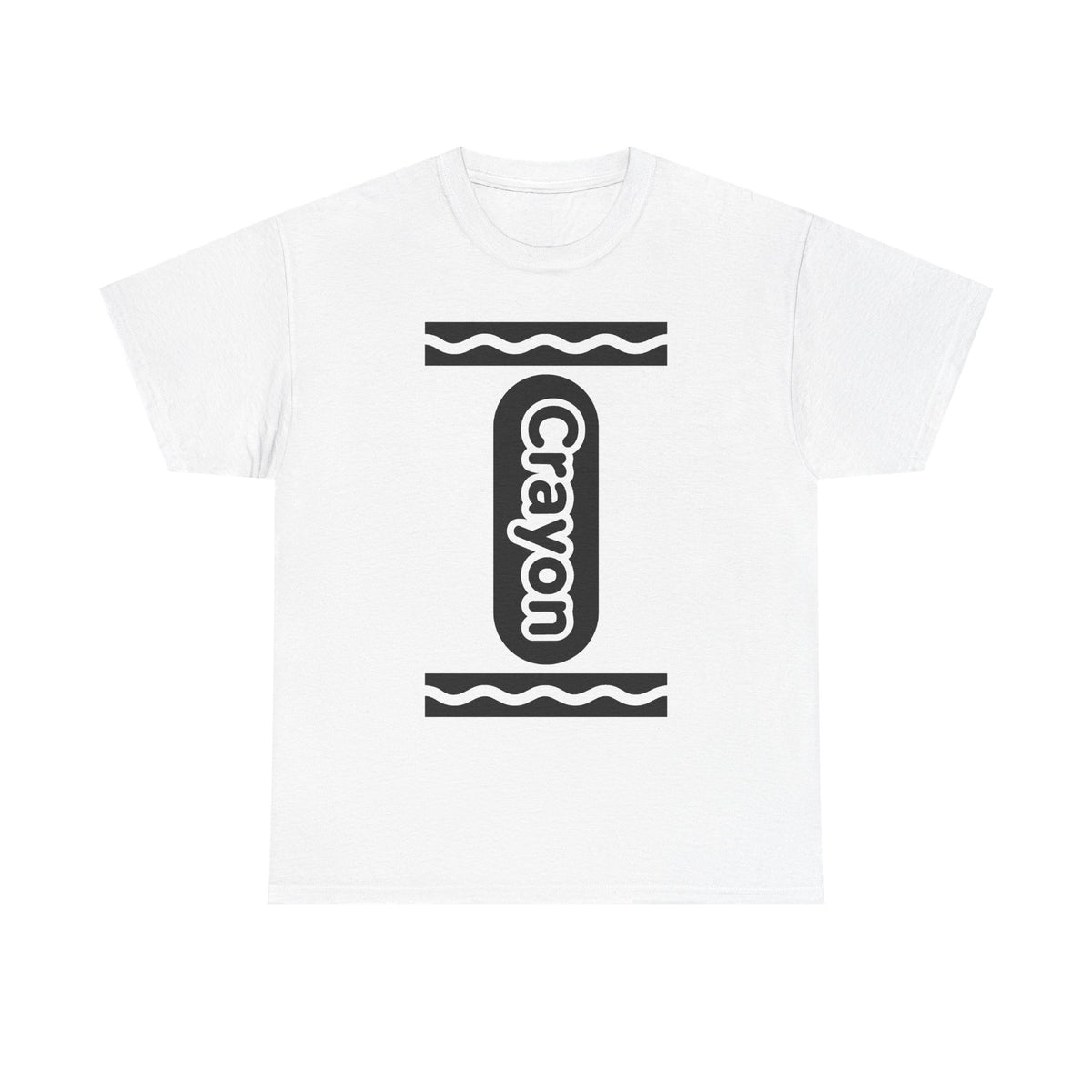 Crayon Costume Tee Retro Crayon Graphic T-Shirt