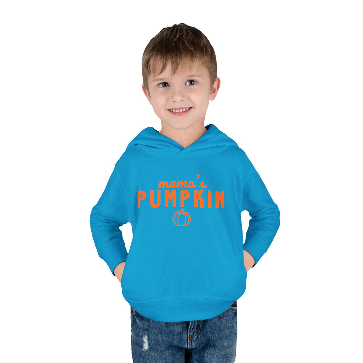 Mama's Pumpkin Toddler Hoodie Fall Pullover