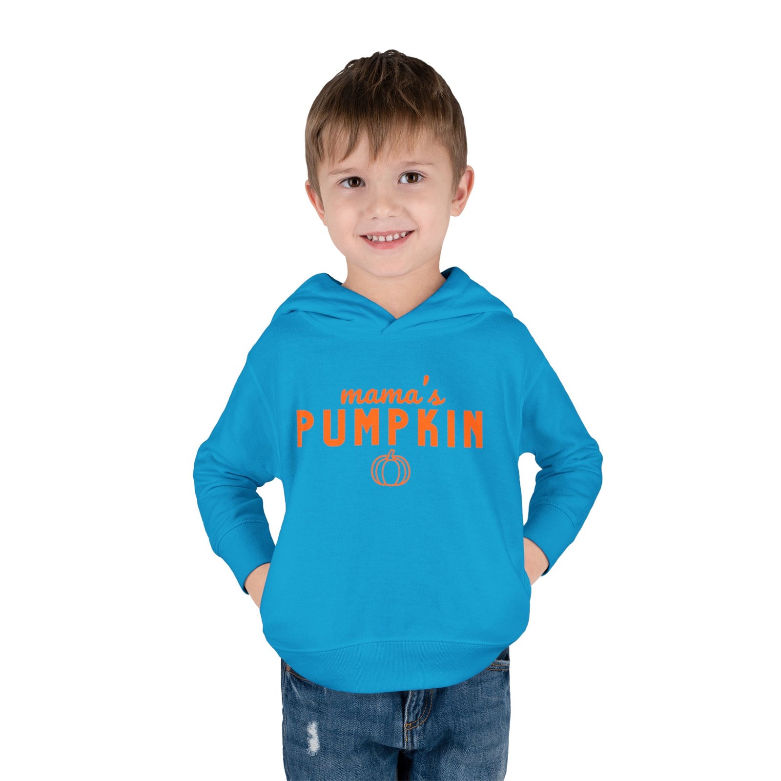 Mama's Pumpkin Toddler Hoodie Fall Pullover