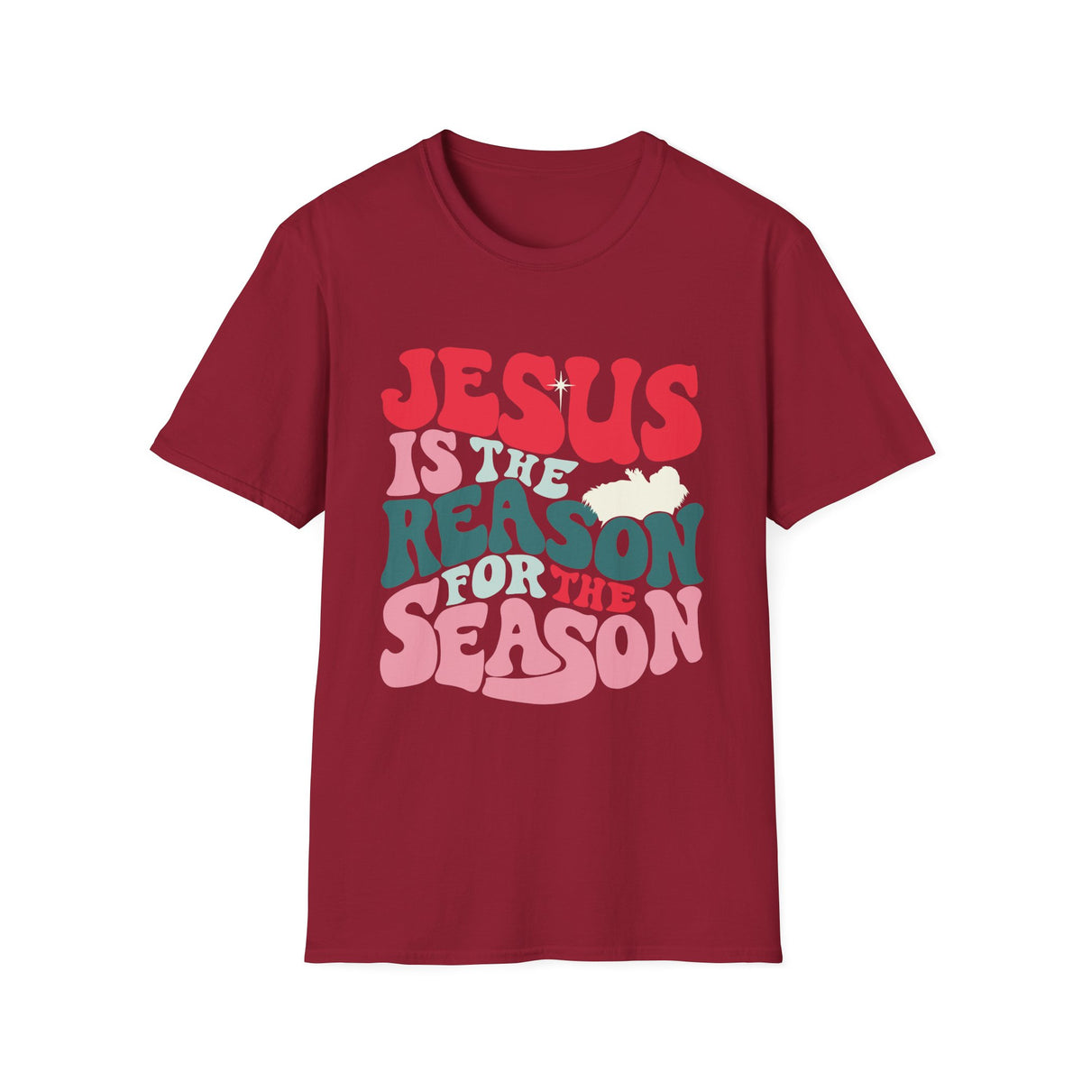 Jesus is the Reason Tee Christmas Season Christian T-Shirt