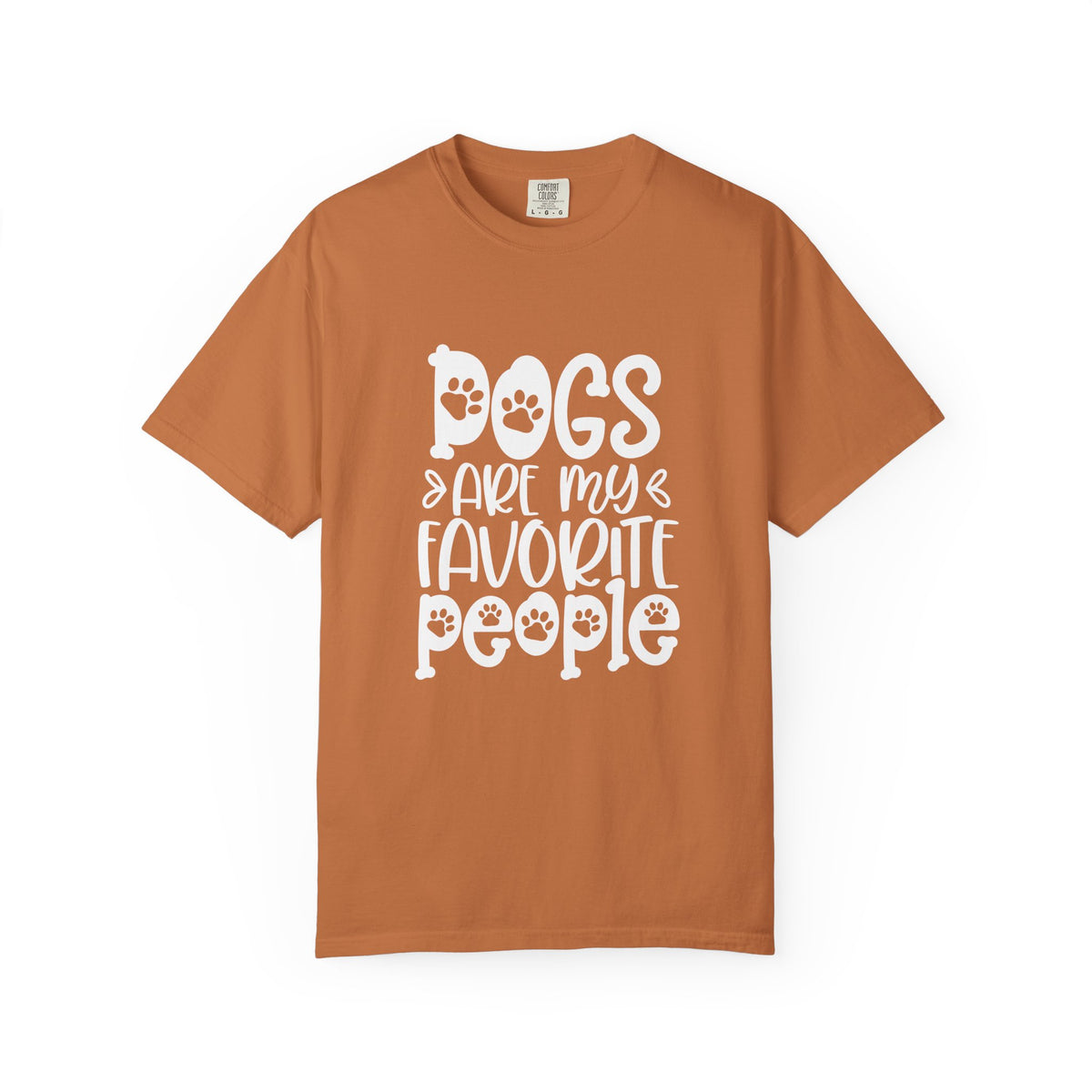 Dogs Are My Favorite People T-Shirt Dog Lover Graphic Tee