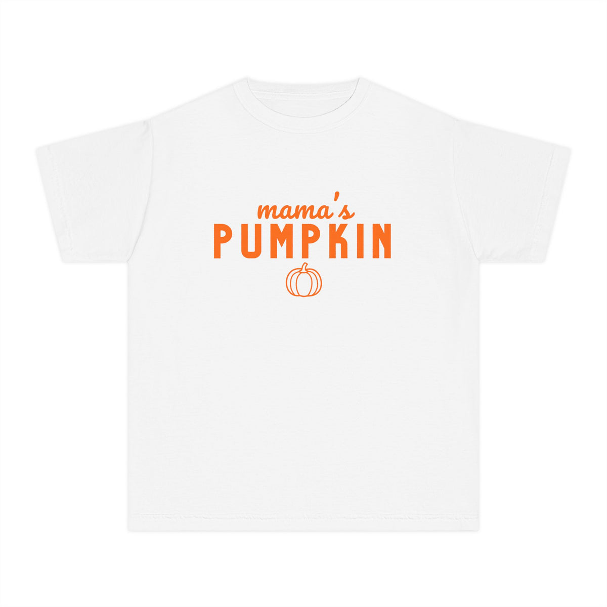 Mama's Pumpkin Kids T-Shirt Fall Pumpkin Tee