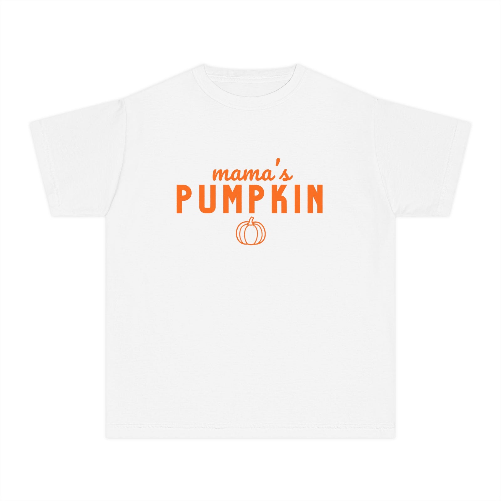 Mama's Pumpkin Kids T-Shirt Fall Pumpkin Tee