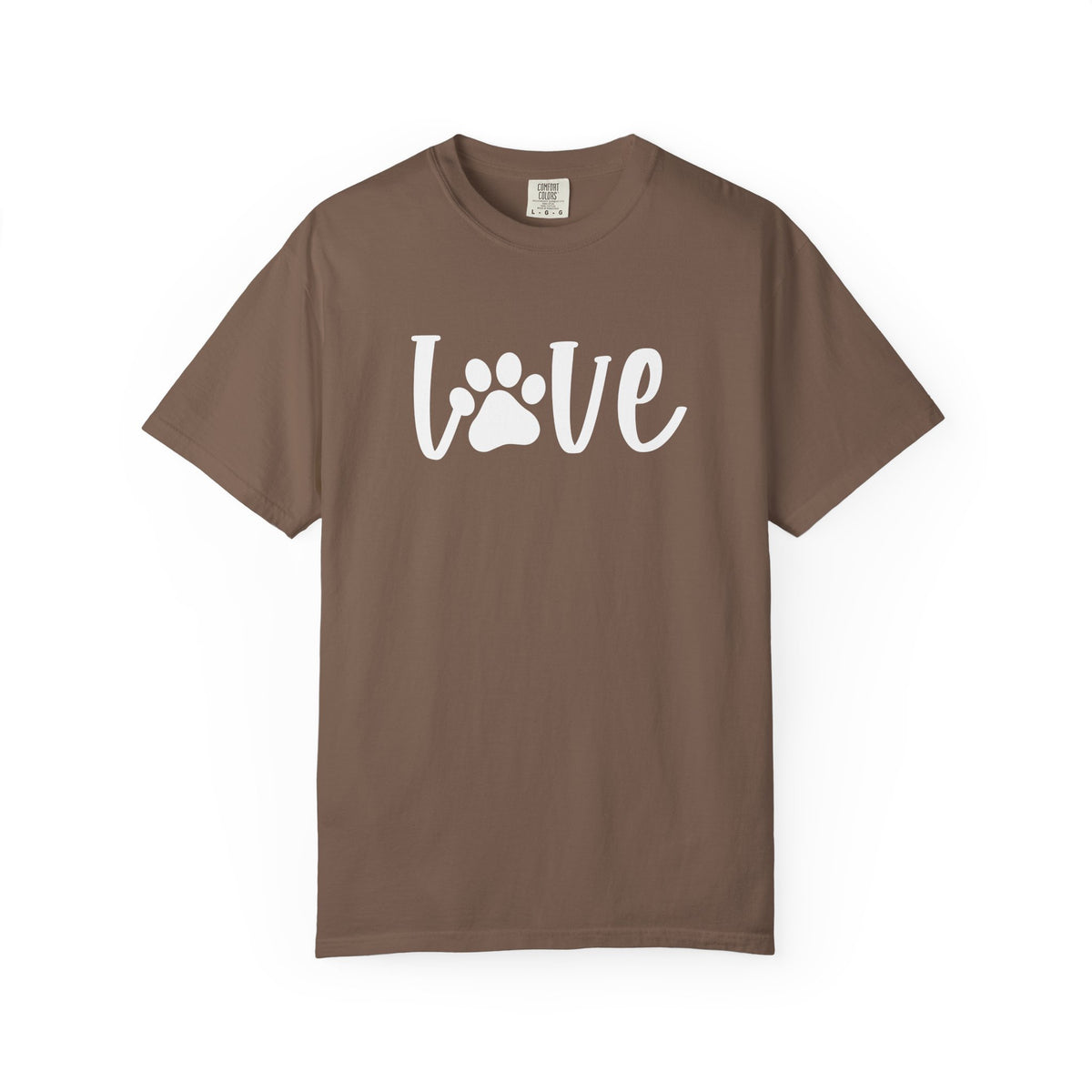 Love Paw T-Shirt Valentine's Day Cute Pet Lover Graphic Unisex Short Sleeve Tee