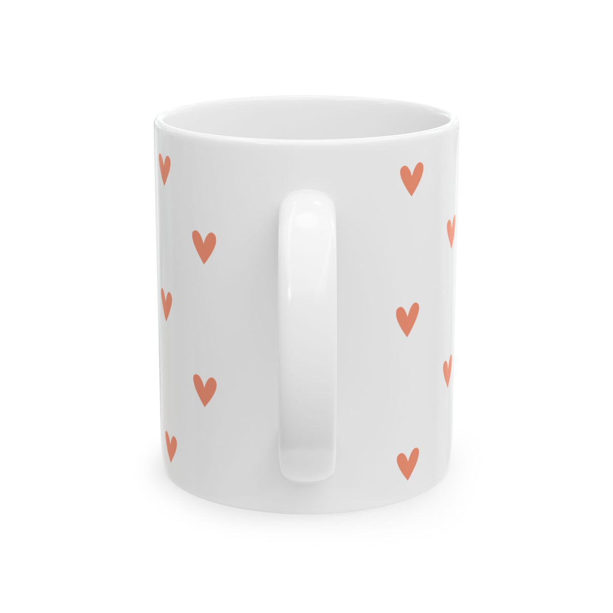 Mama Needs Coffee Hearts Cute Ceramic Mug Coffee Cup (11oz & 15oz)