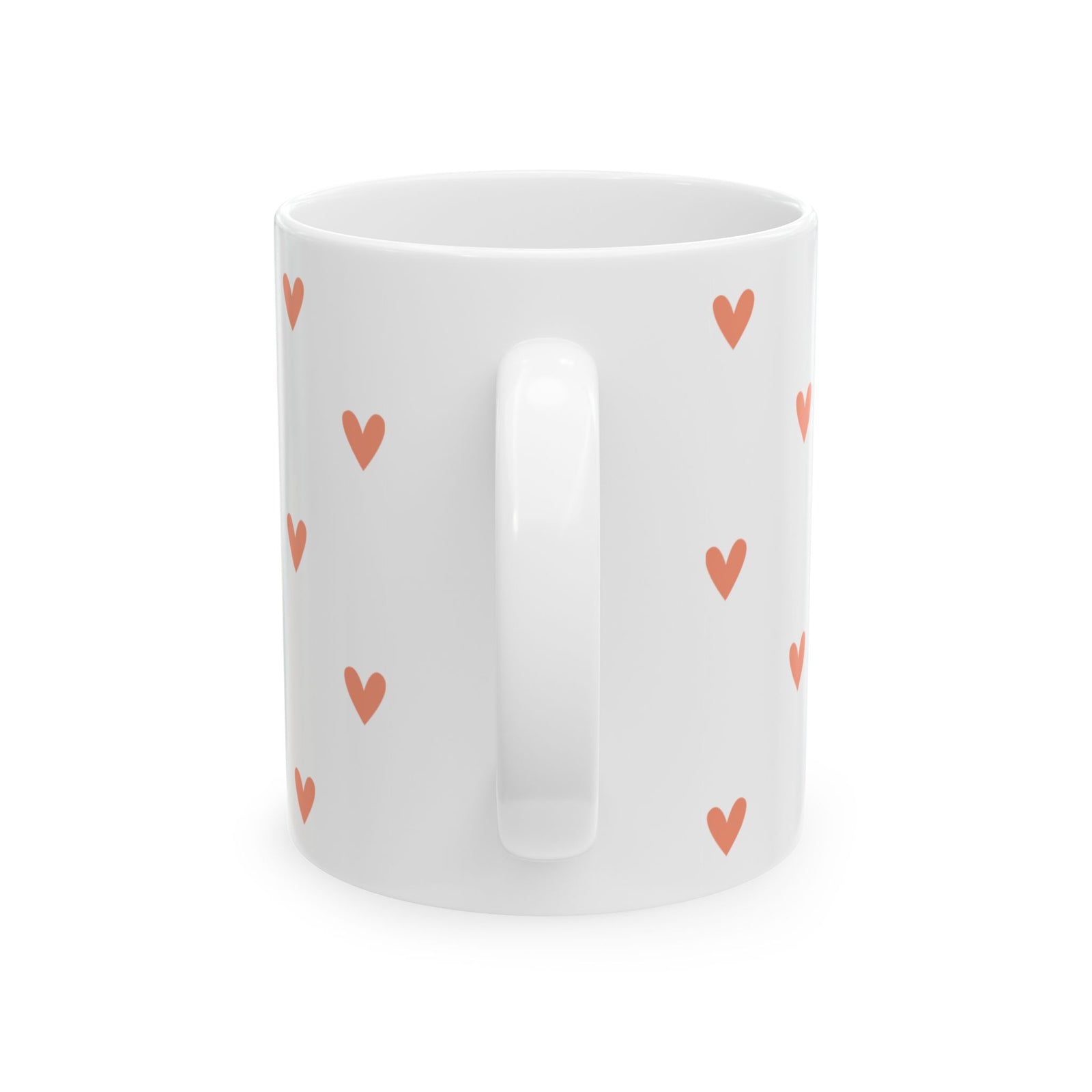 Mama Needs Coffee Hearts Cute Ceramic Mug Coffee Cup (11oz & 15oz)