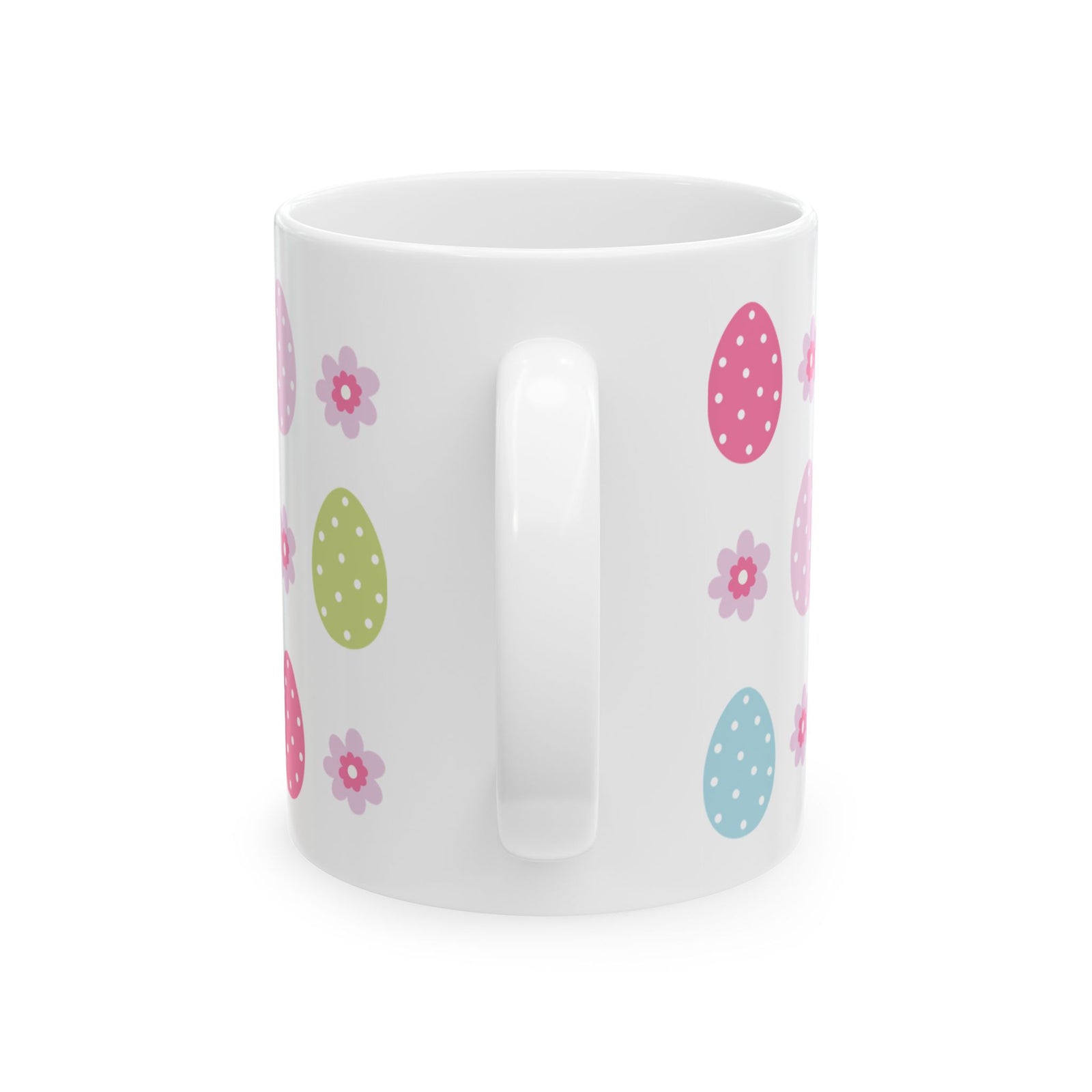Retro Easter Egg Cute Ceramic Mug Coffee Cup (11oz & 15oz)