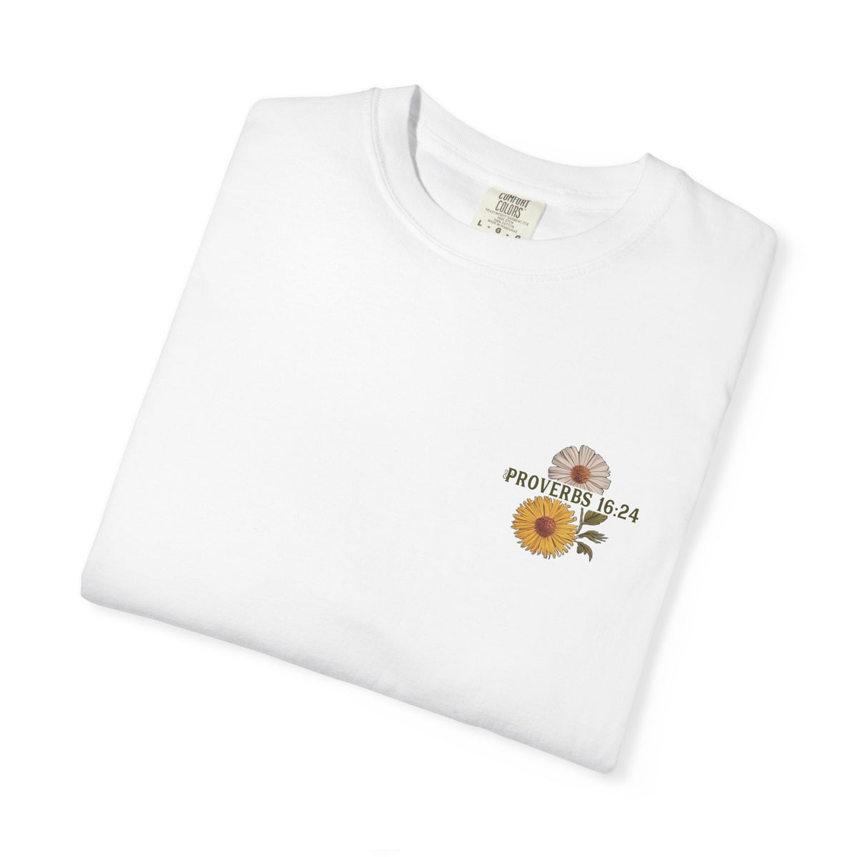 Kind Words are Like Honey T-Shirt Proverbs Bee Floral Tee