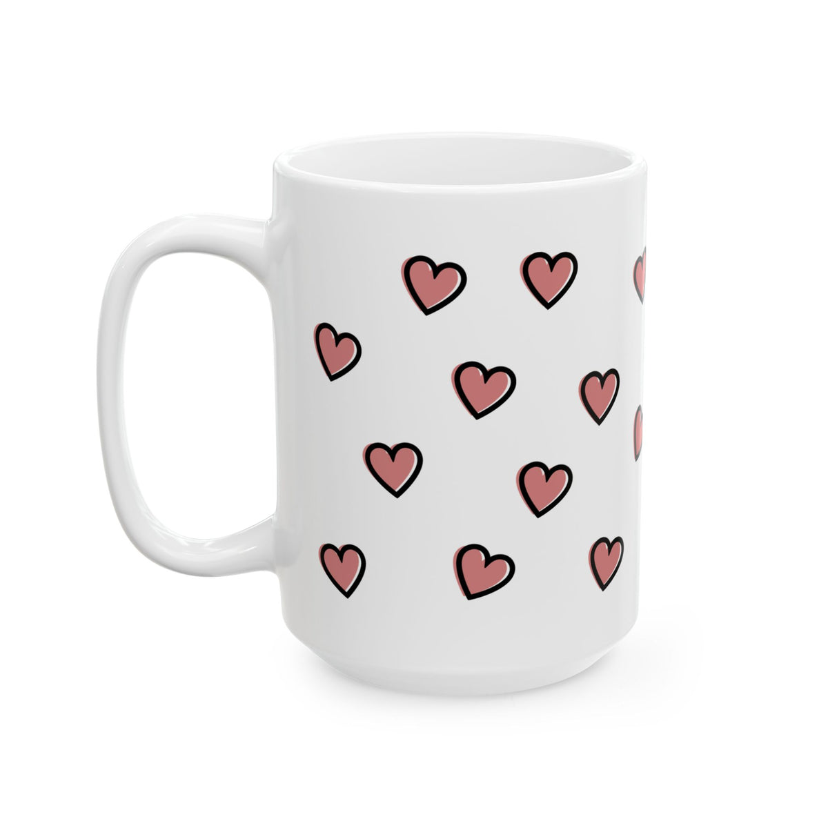 Believe Worship Love Cute Ceramic Mug Coffee Cup (11oz & 15oz)