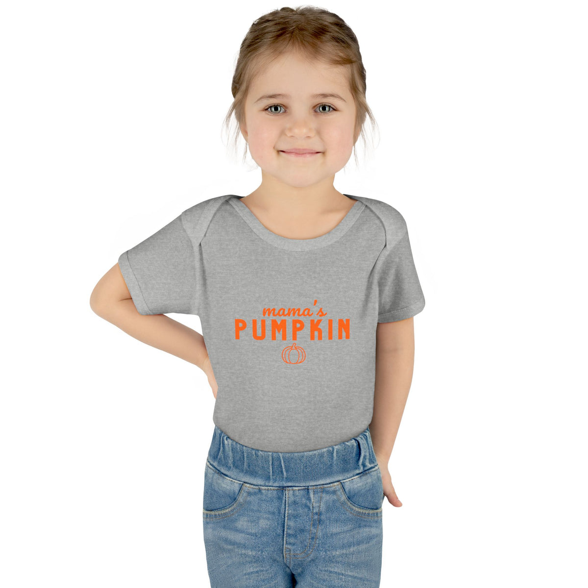 Mama's Pumpkin Infant Bodysuit Cute Fall Baby Onesie