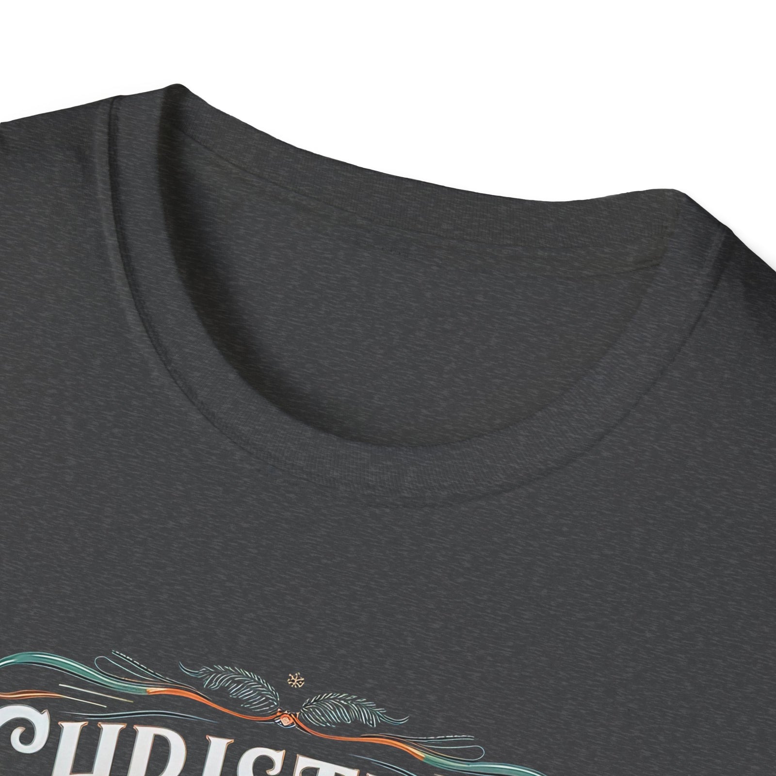 Christmas Blessings Ice Skating Tee Nostalgic Graphic T-Shirt