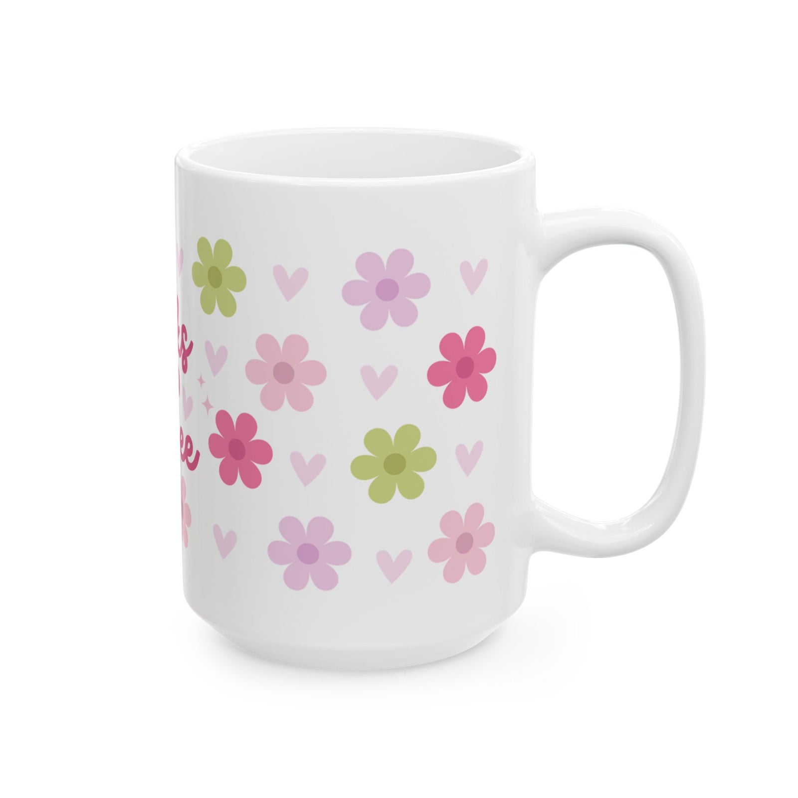 Books and Coffee Cute Ceramic Mug Coffee Cup (11oz & 15oz) - Sydney So Sweet