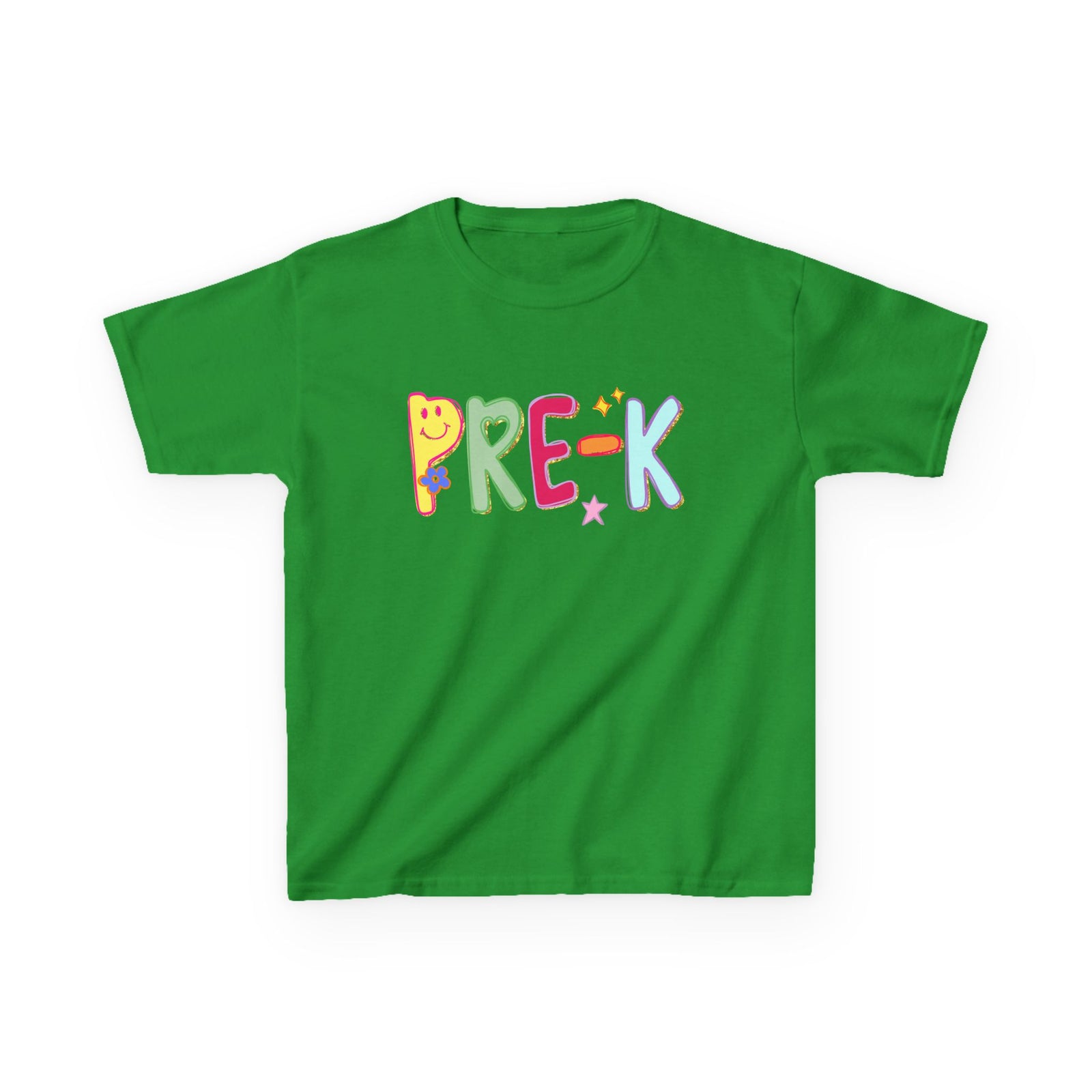 Pre-K Kids T-Shirt Cute & Colorful Back to School Preschool Tee