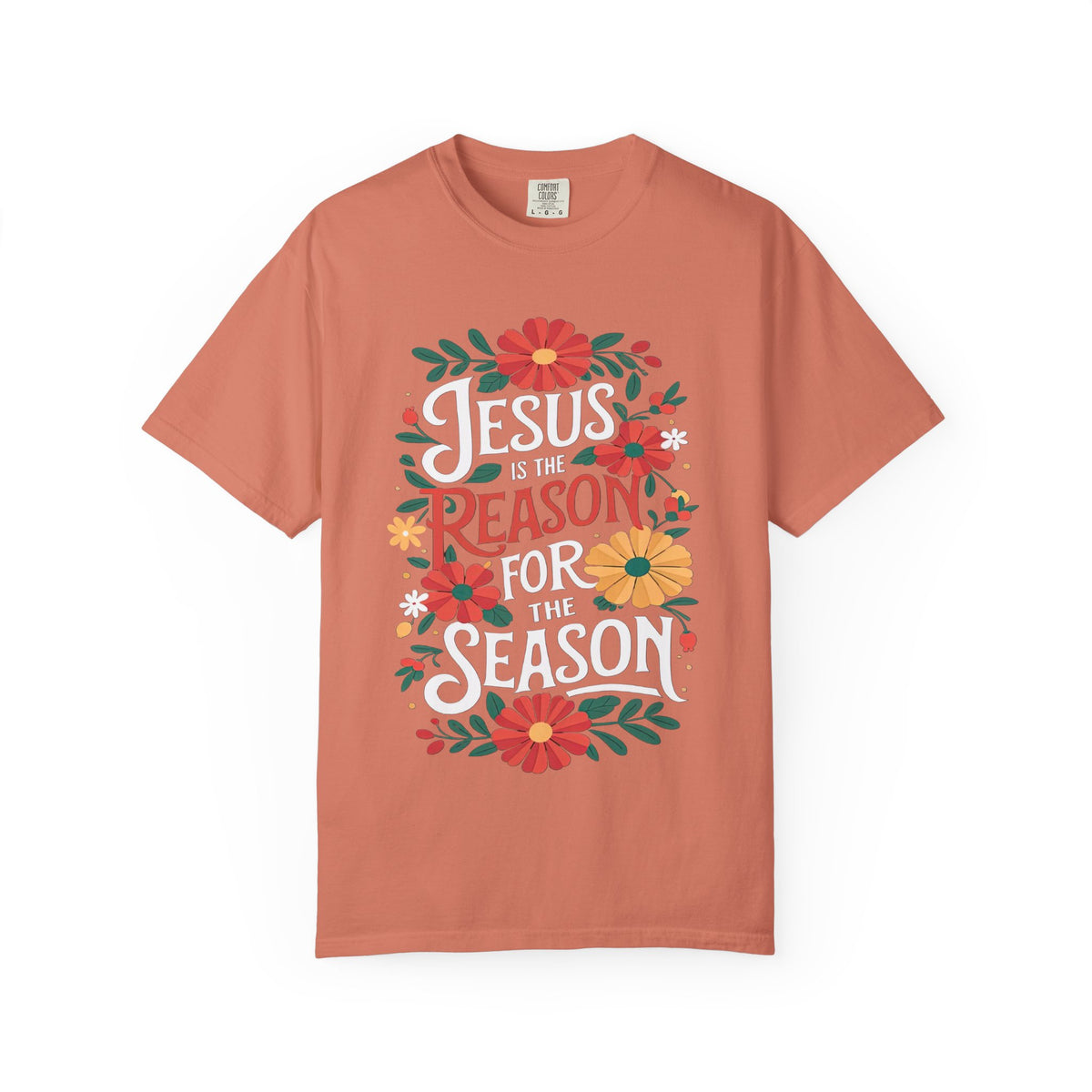 Jesus is the Reason for the Season Christmas T-Shirt Christian Graphic Tee