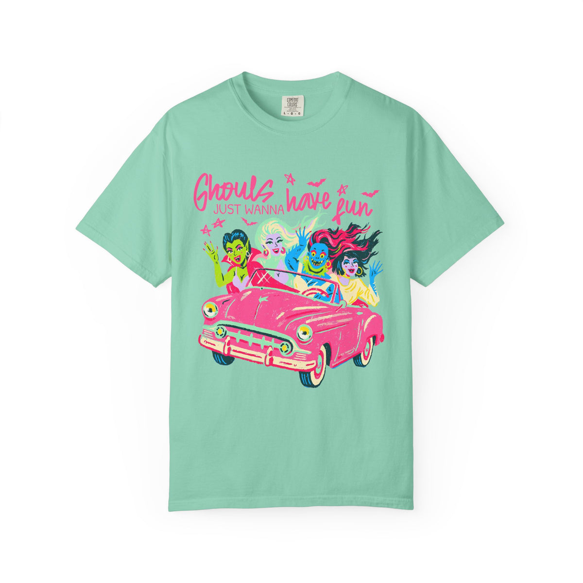 Ghouls Just Wanna Have Fun Halloween Monsters T-Shirt Fun Graphic Tee