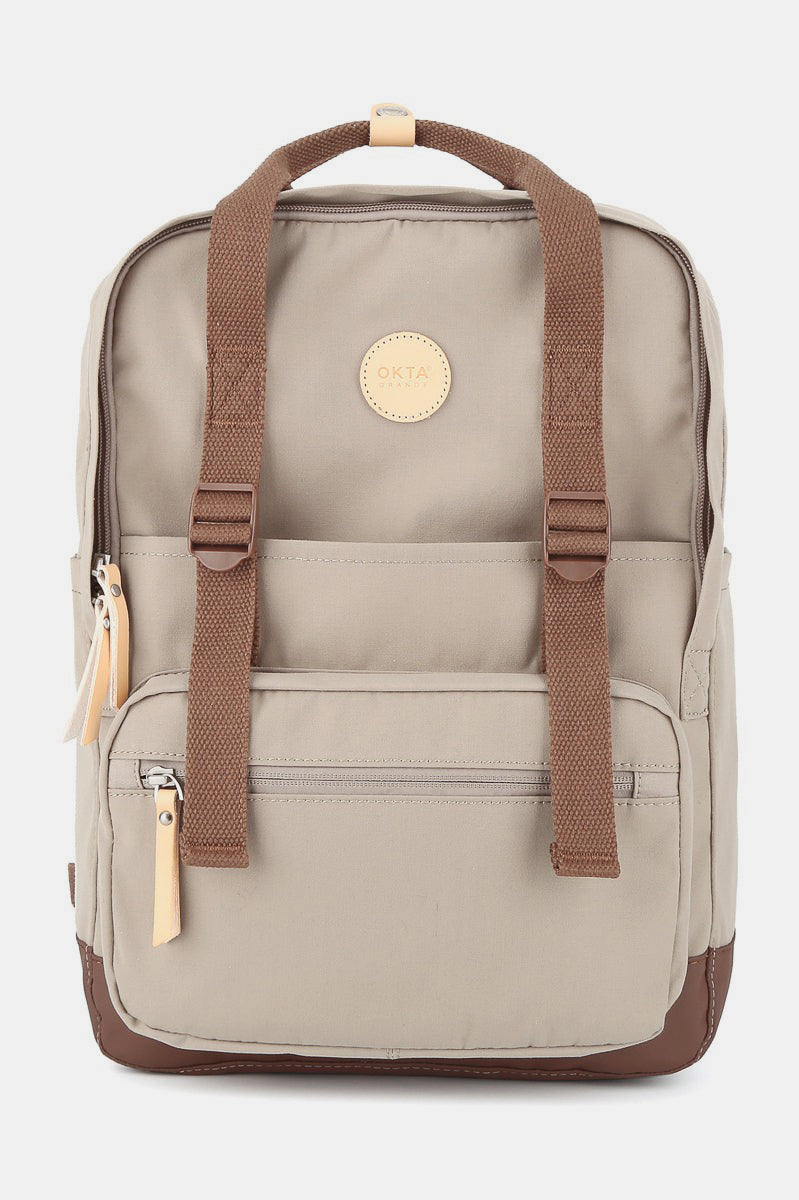 Himawari Waterproof Canvas Backpack Bag with Side Pockets - Sydney So Sweet