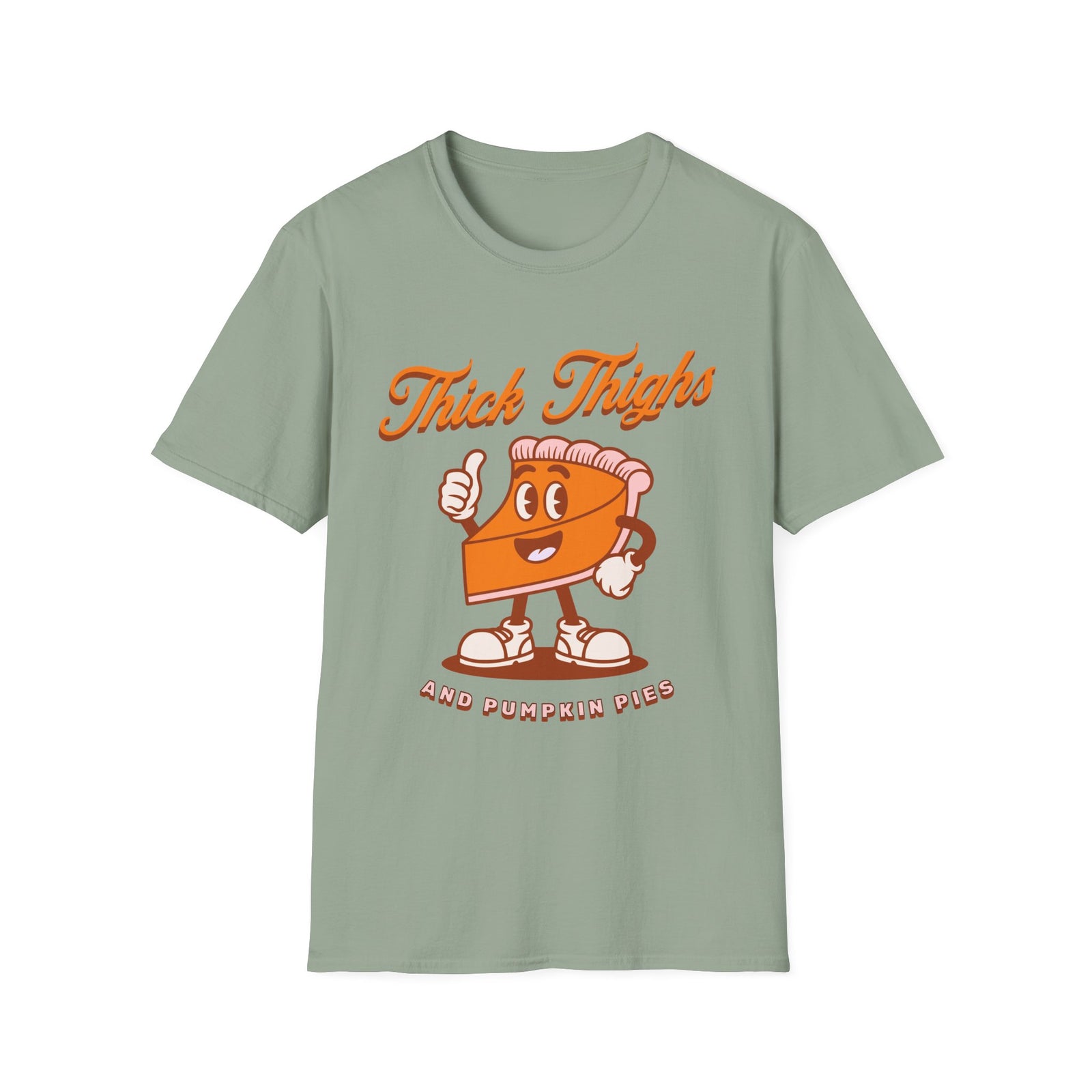 Thick Thighs and Pumpkin Pies T-Shirt Fall Tee