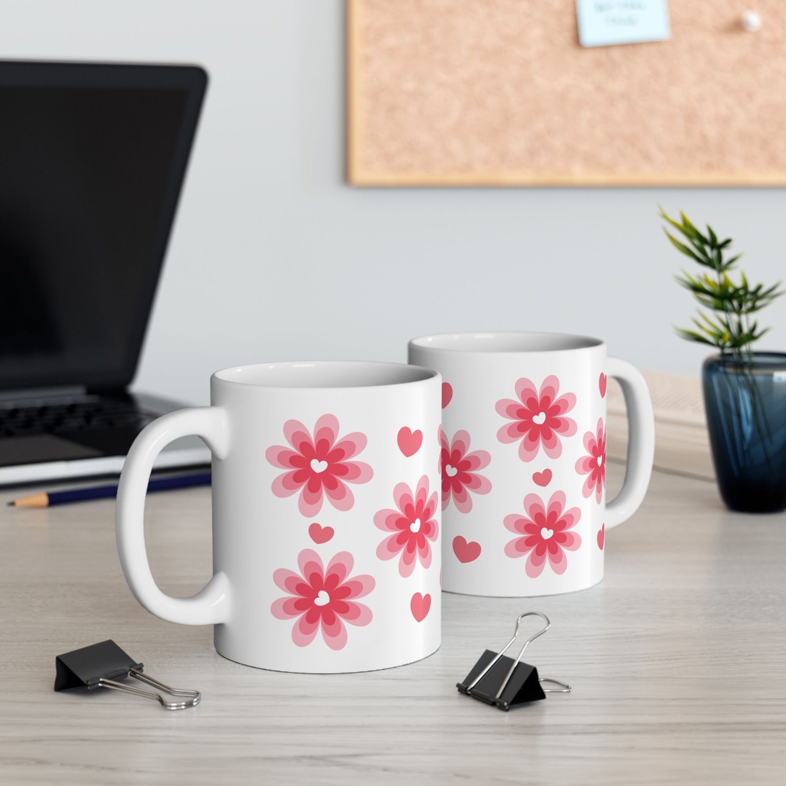Love Bloom Mug — Cute Valentine’s Day Coffee Cup (11oz & 15oz) - Sydney So Sweet