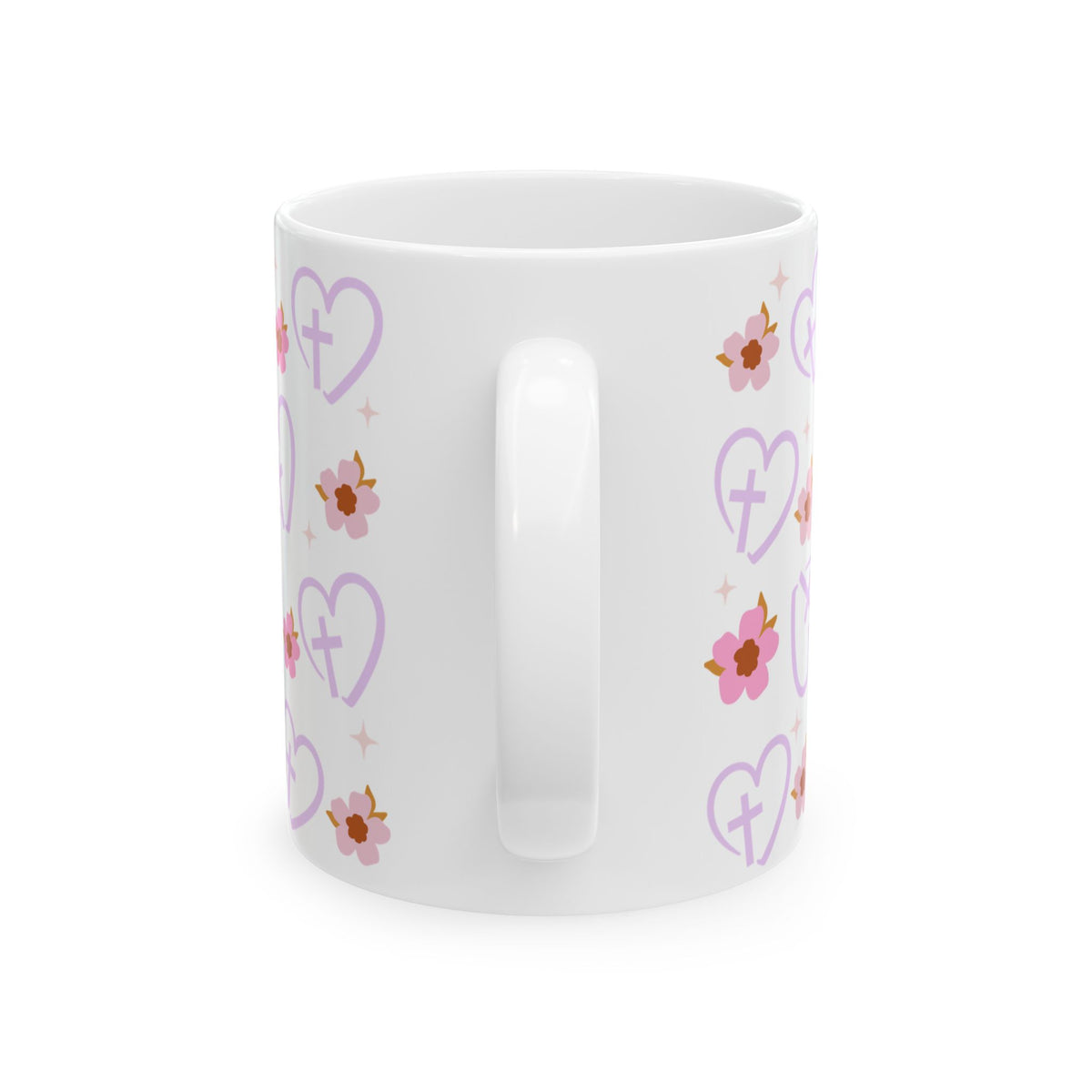 Stronger Than the Storm Cute Ceramic Mug Coffee Cup (11oz & 15oz)