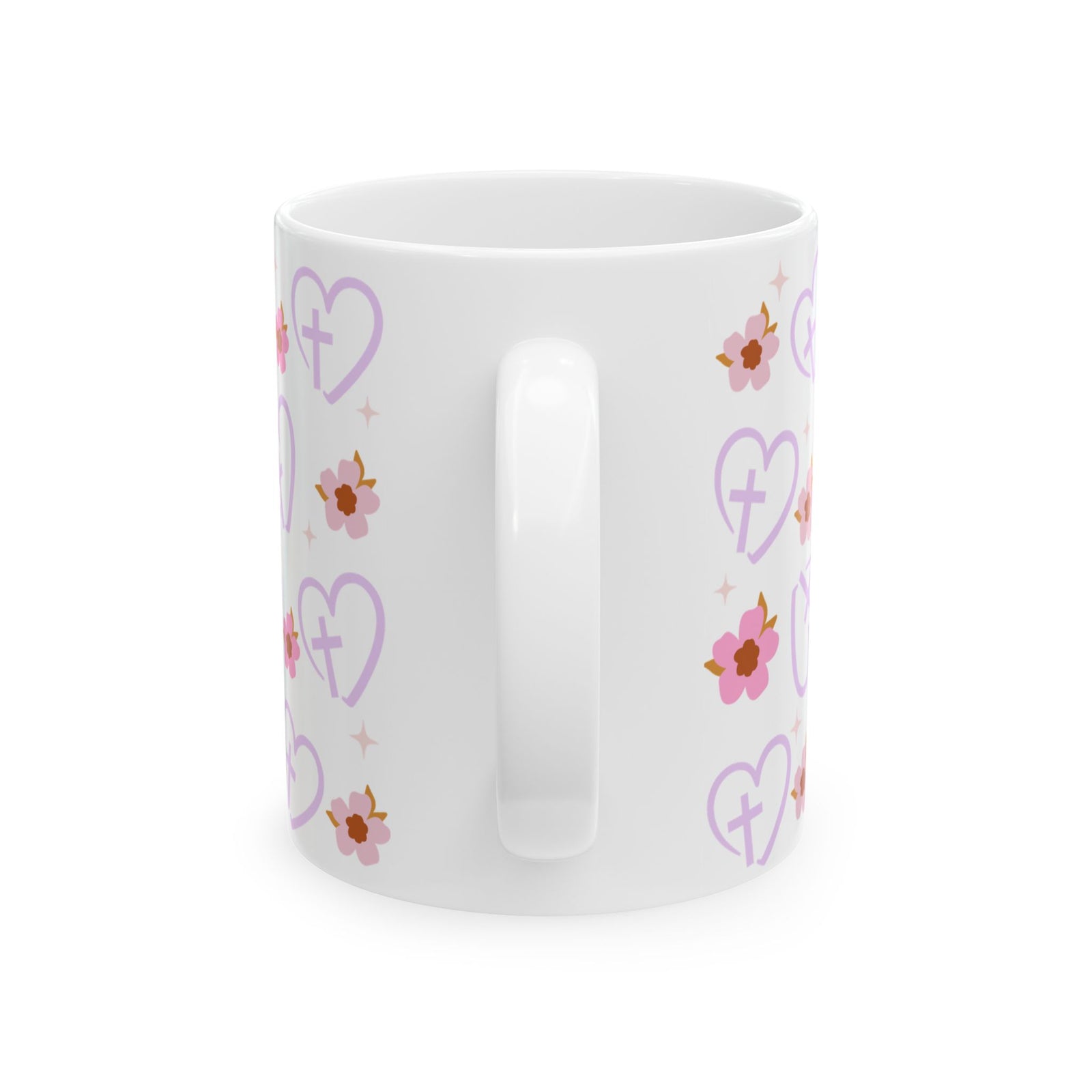 Stronger Than the Storm Cute Ceramic Mug Coffee Cup (11oz & 15oz)