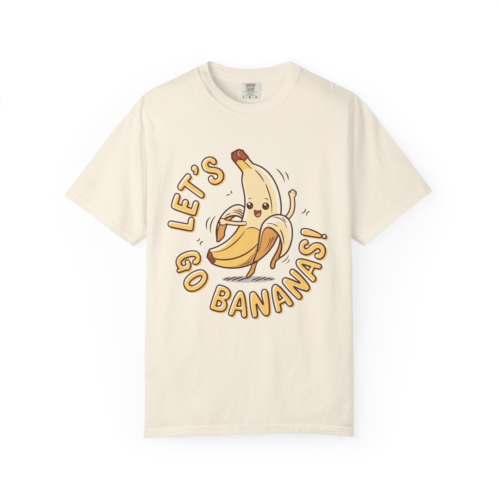 Let's Go Bananas Graphic T-Shirt Unisex Short Sleeve Tee - Sydney So Sweet