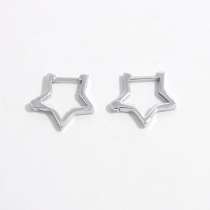 925 Sterling Silver Star Earrings - Sydney So Sweet