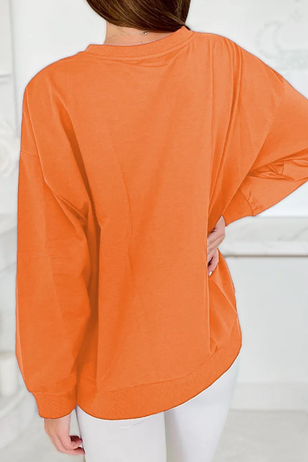 Round Neck Long Sleeve Sweatshirt - Sydney So Sweet