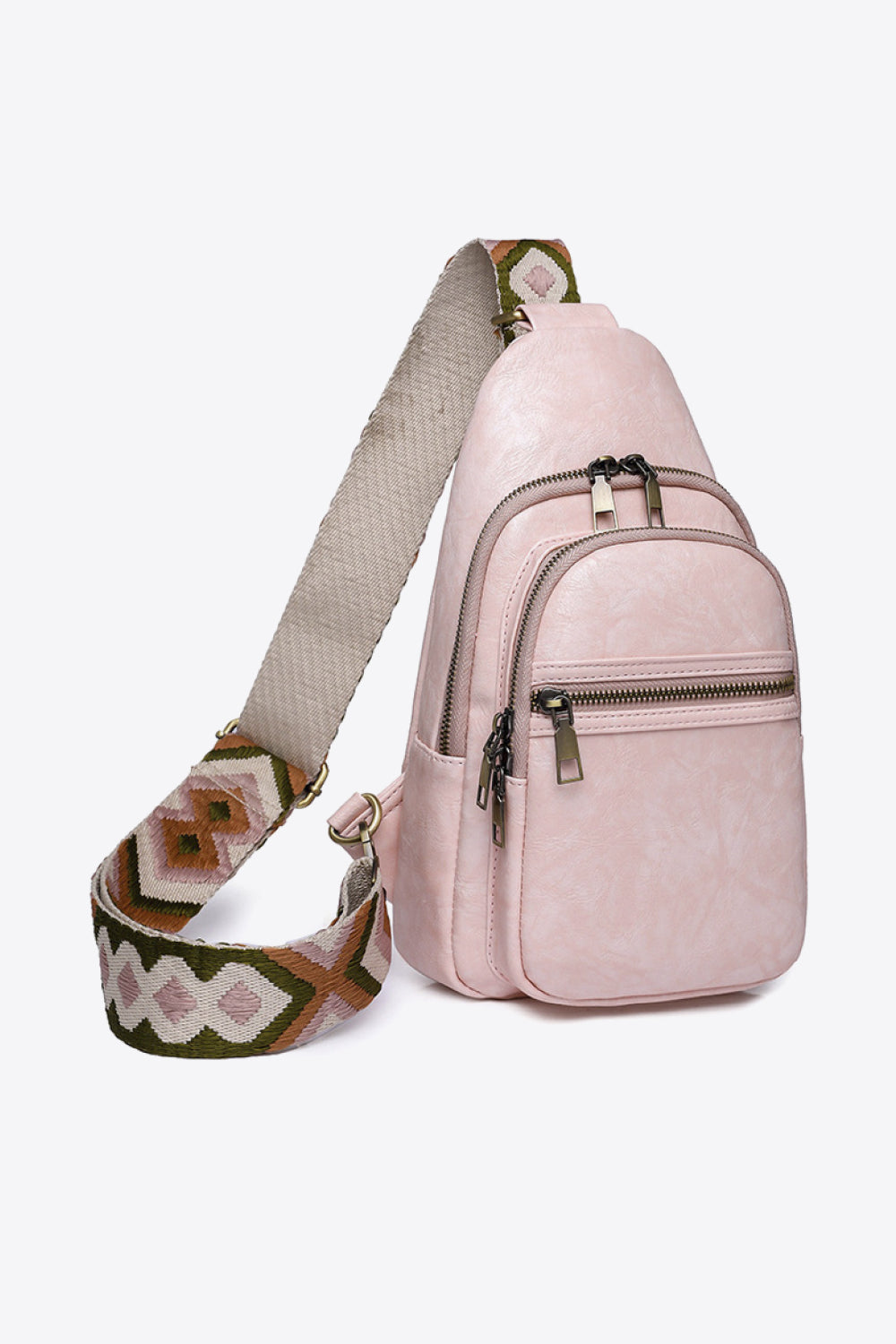 Adored It's Your Time PU Leather Sling Bag - Sydney So Sweet