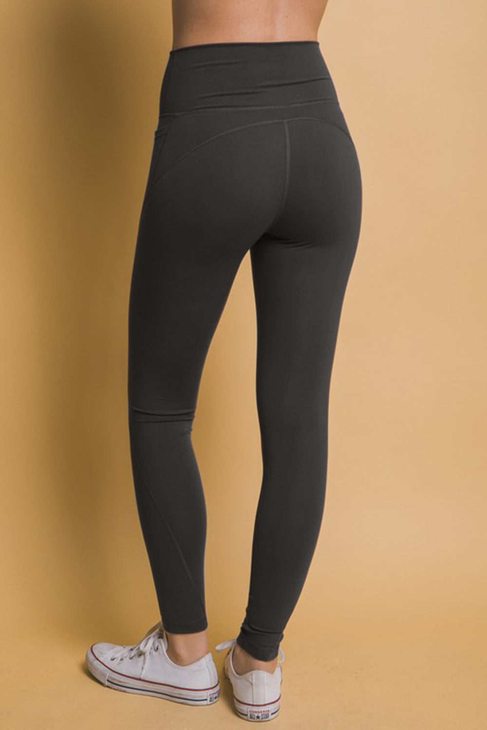 Love Tree High Waist Leggings with Side Pockets - Sydney So Sweet