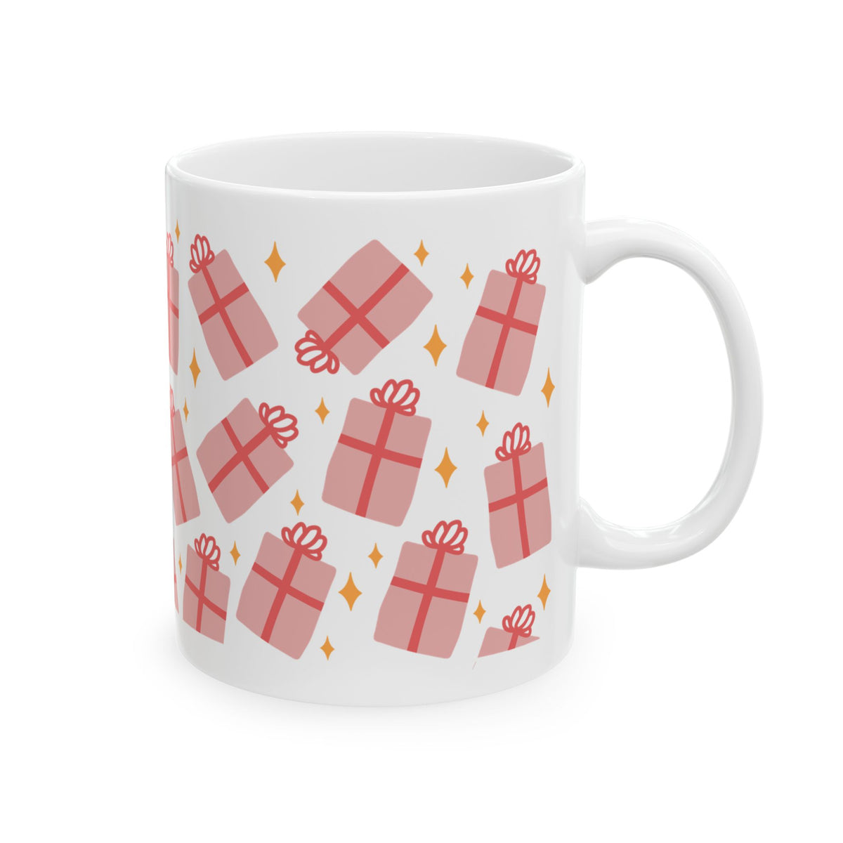 Pretty Christmas Gifts Ceramic Mug Coffee Cup (11oz & 15oz)