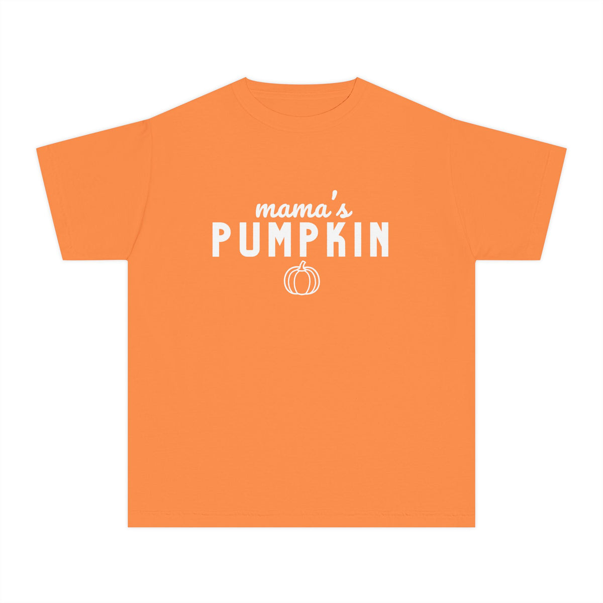 Mama's Pumpkin Kids T-Shirt Fall Pumpkin Tee
