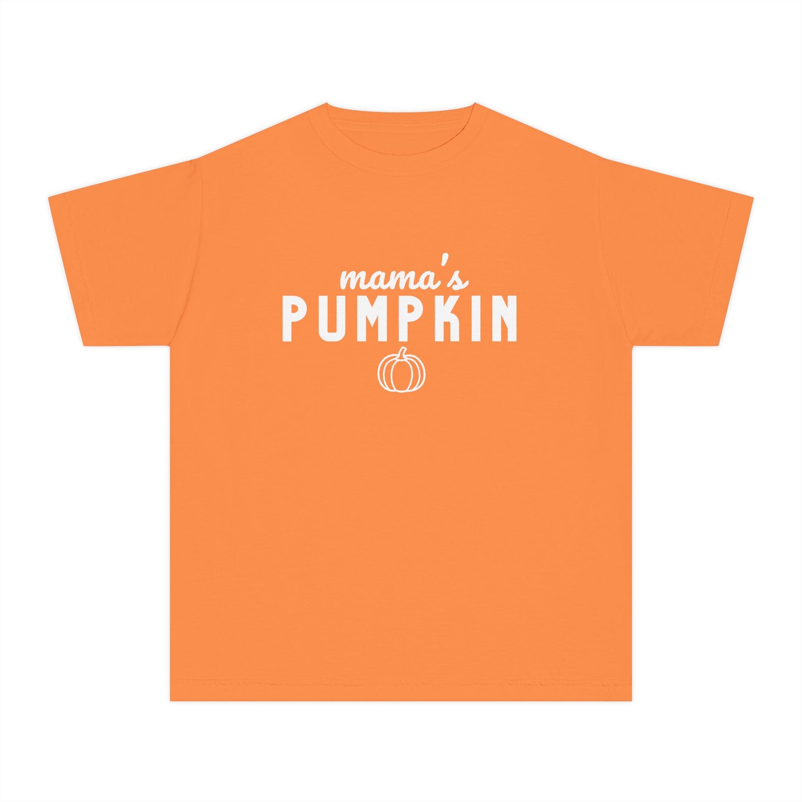 Mama's Pumpkin Kids T-Shirt Fall Pumpkin Tee